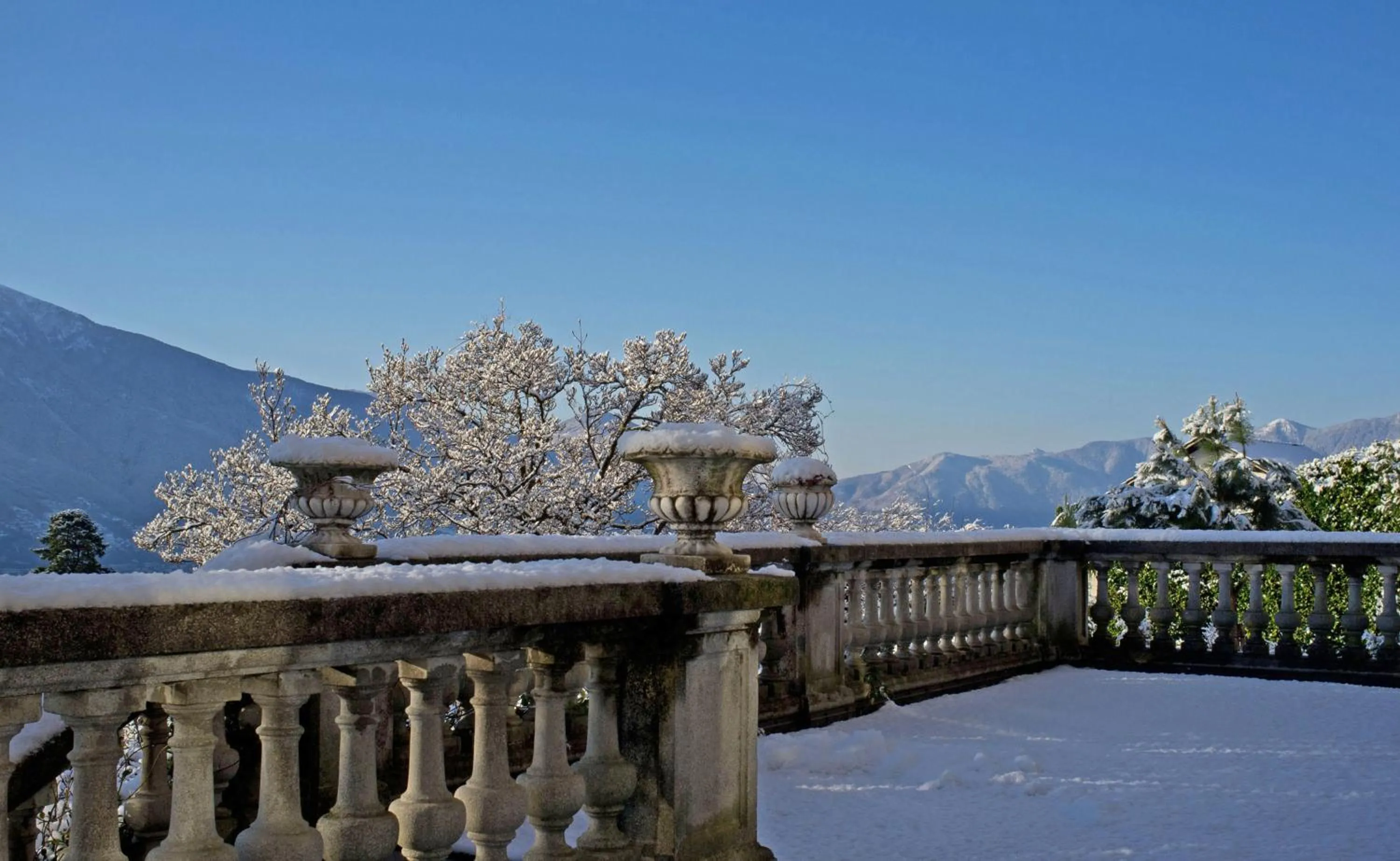 Balcony/Terrace in Bed and Breakfast Casa Locarno