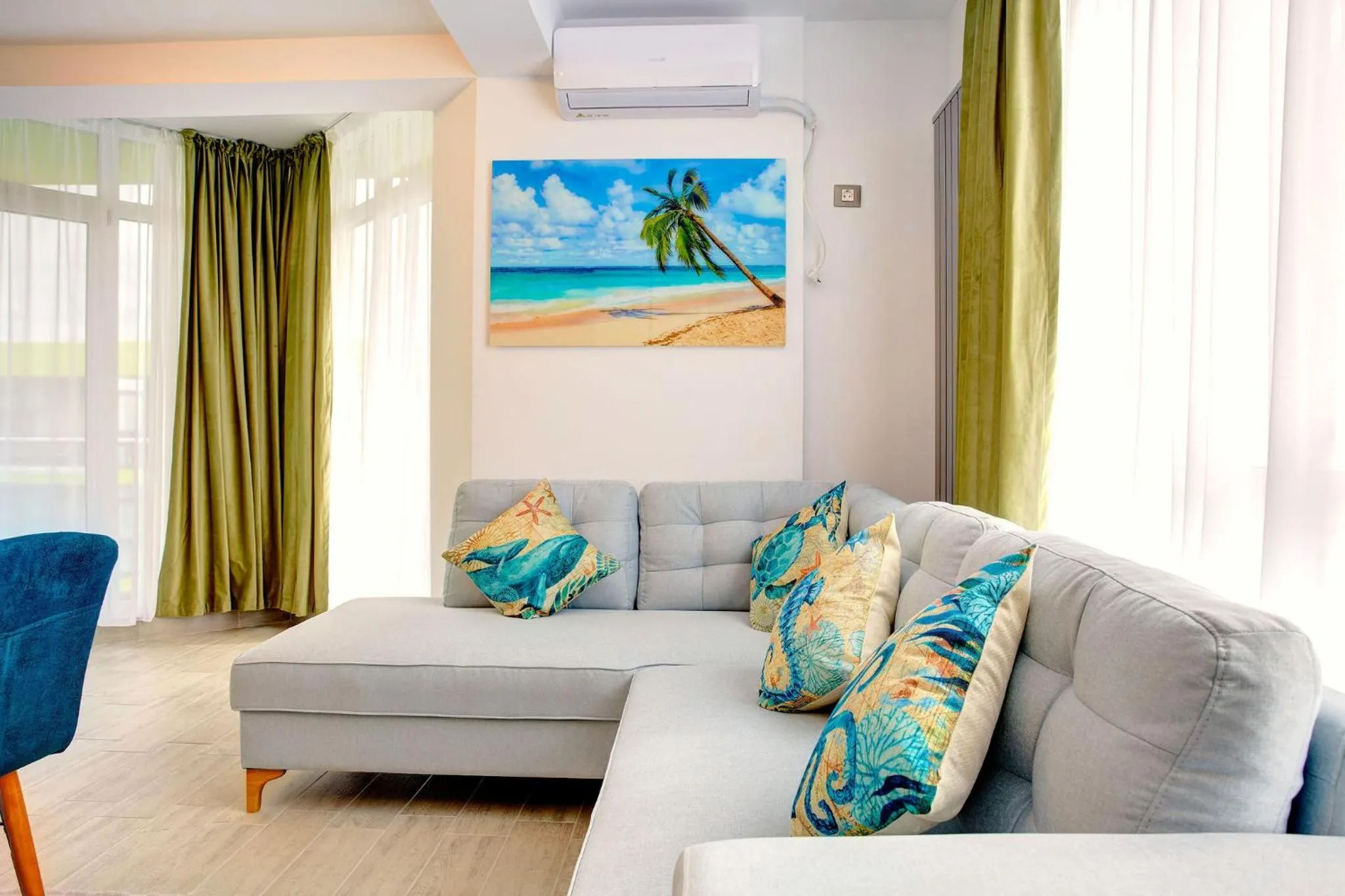 Living room in Aparthotel Ella Mamaia