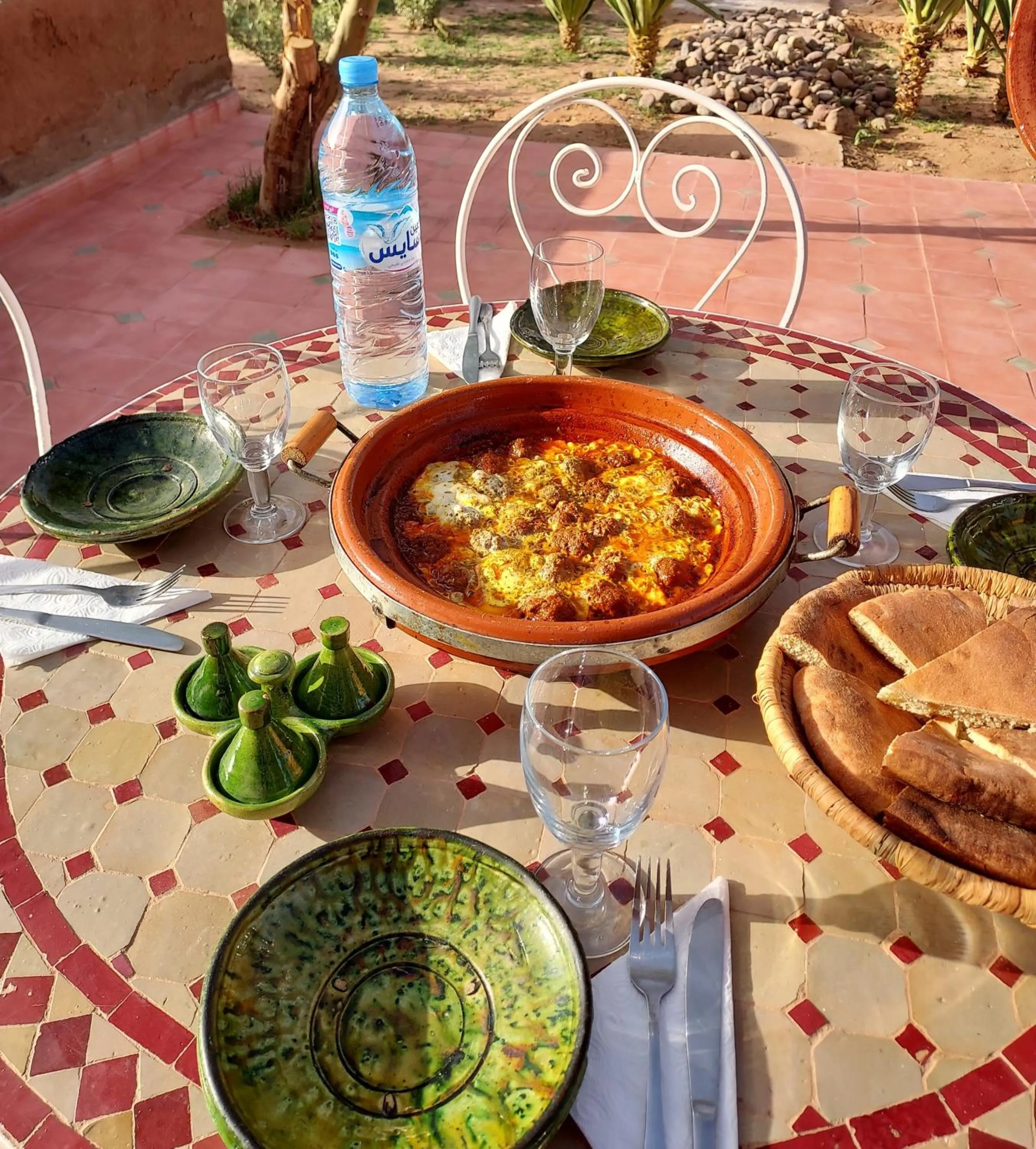 Food and drinks in Riad ma bonne étoile