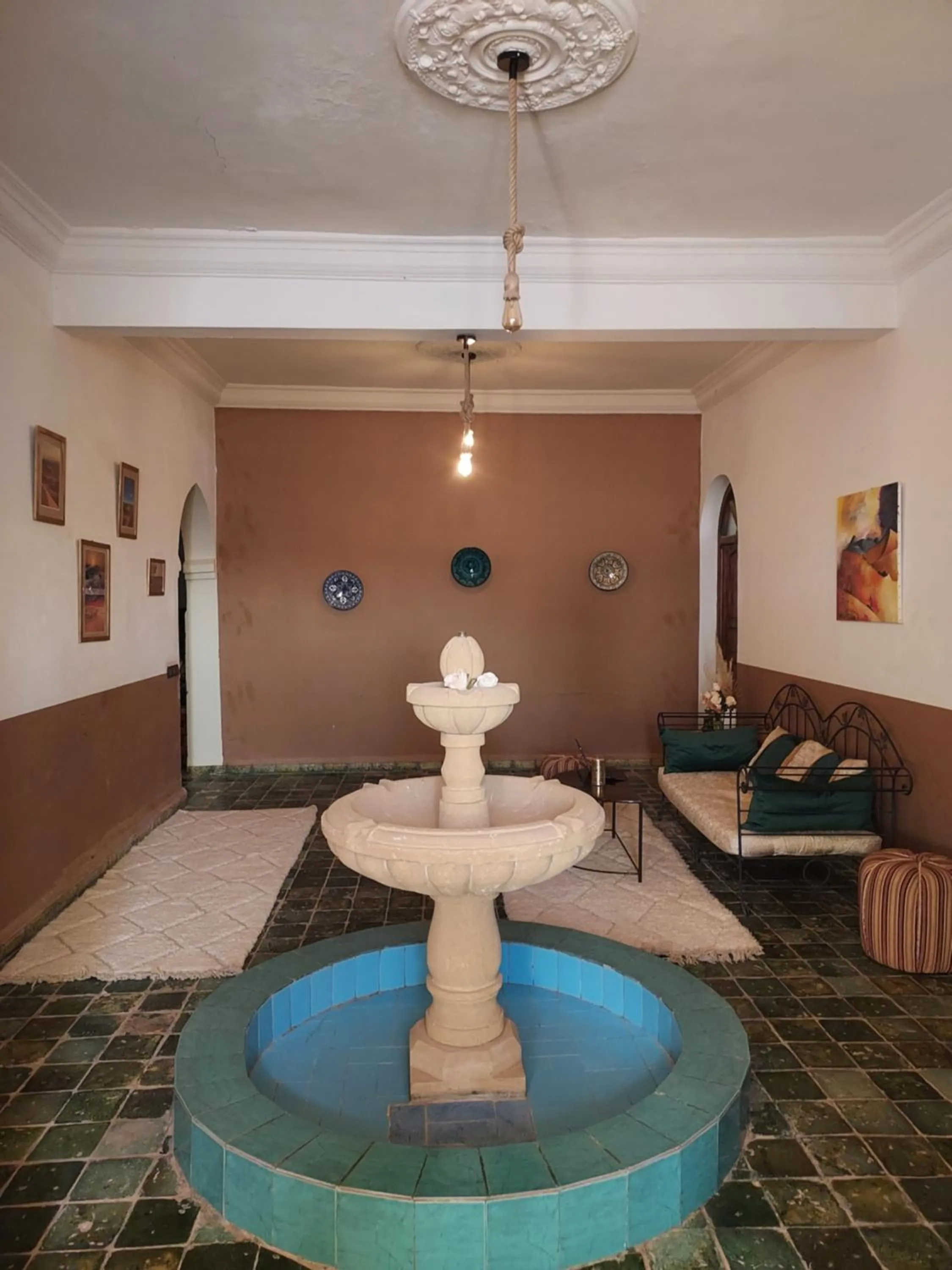 Living room in Riad ma bonne étoile