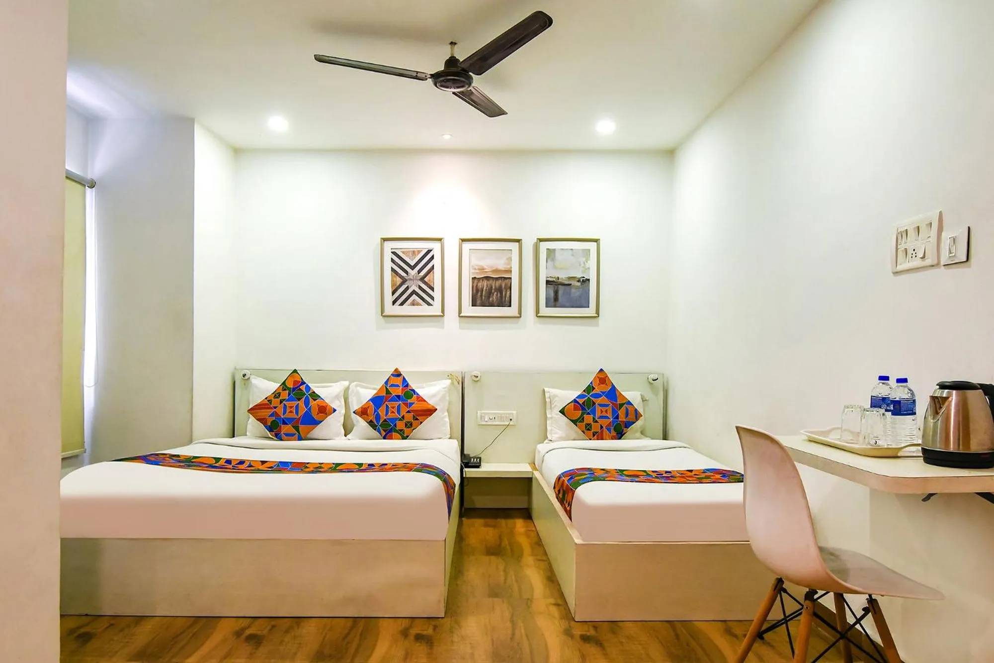 Bed in FabHotel Globe Express - Nr Ruby Hospital