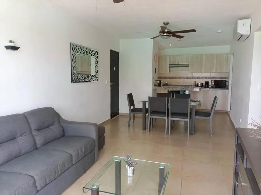Kitchen or kitchenette in Beautiful condo in Cancun! Dreams Lagoon