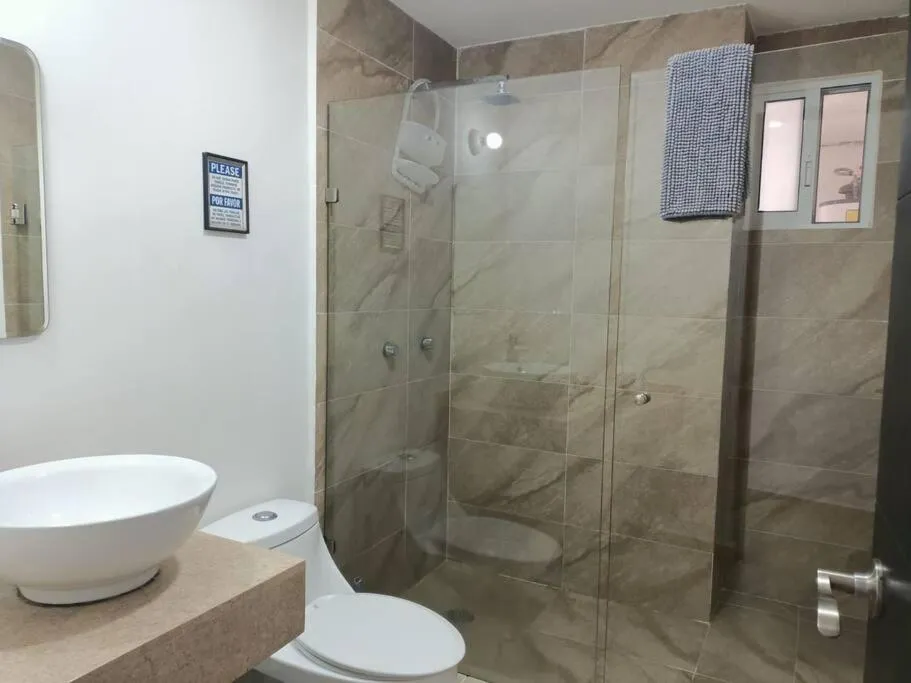 Shower in Beautiful condo in Cancun! Dreams Lagoon