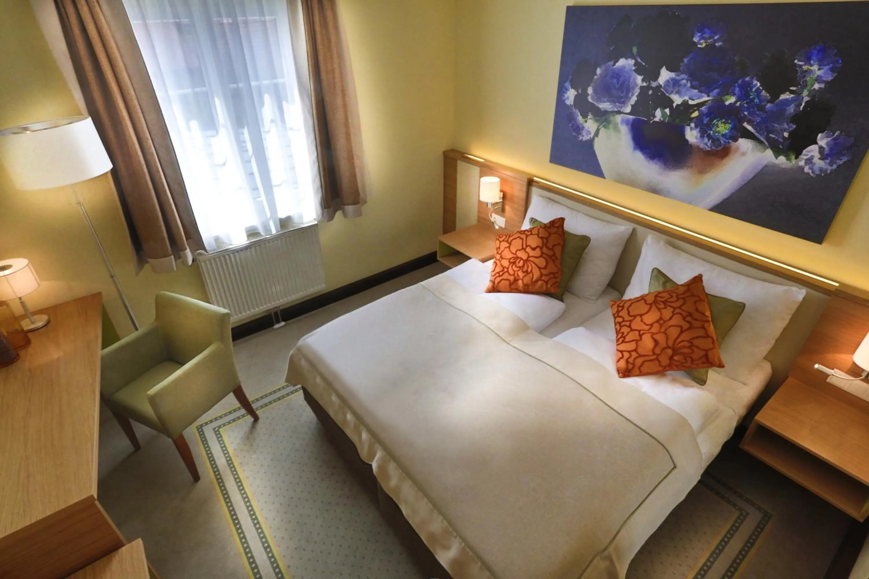 Photo of the whole room, Bed in Hotel Leobersdorfer Hof