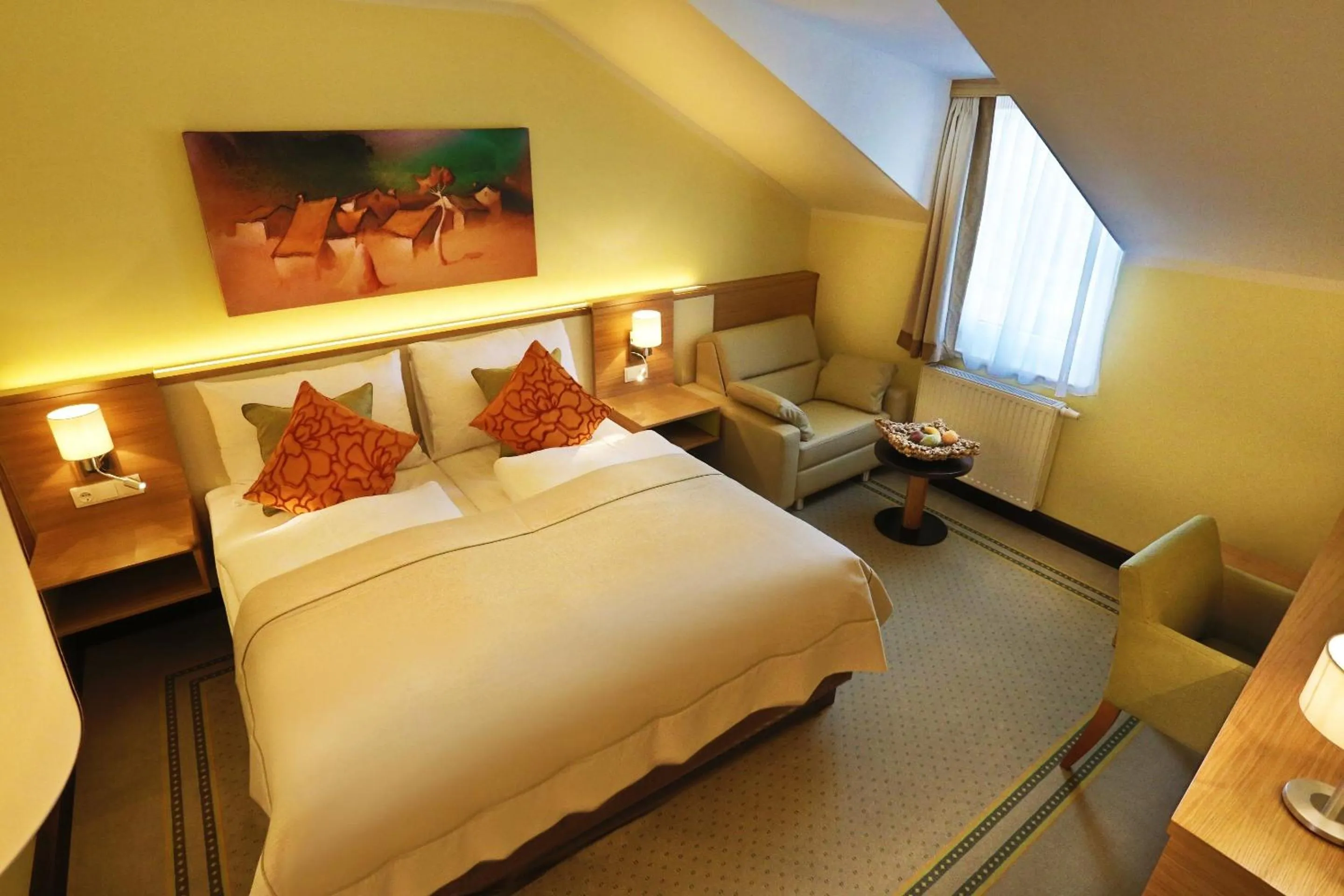 Bed in Hotel Leobersdorfer Hof