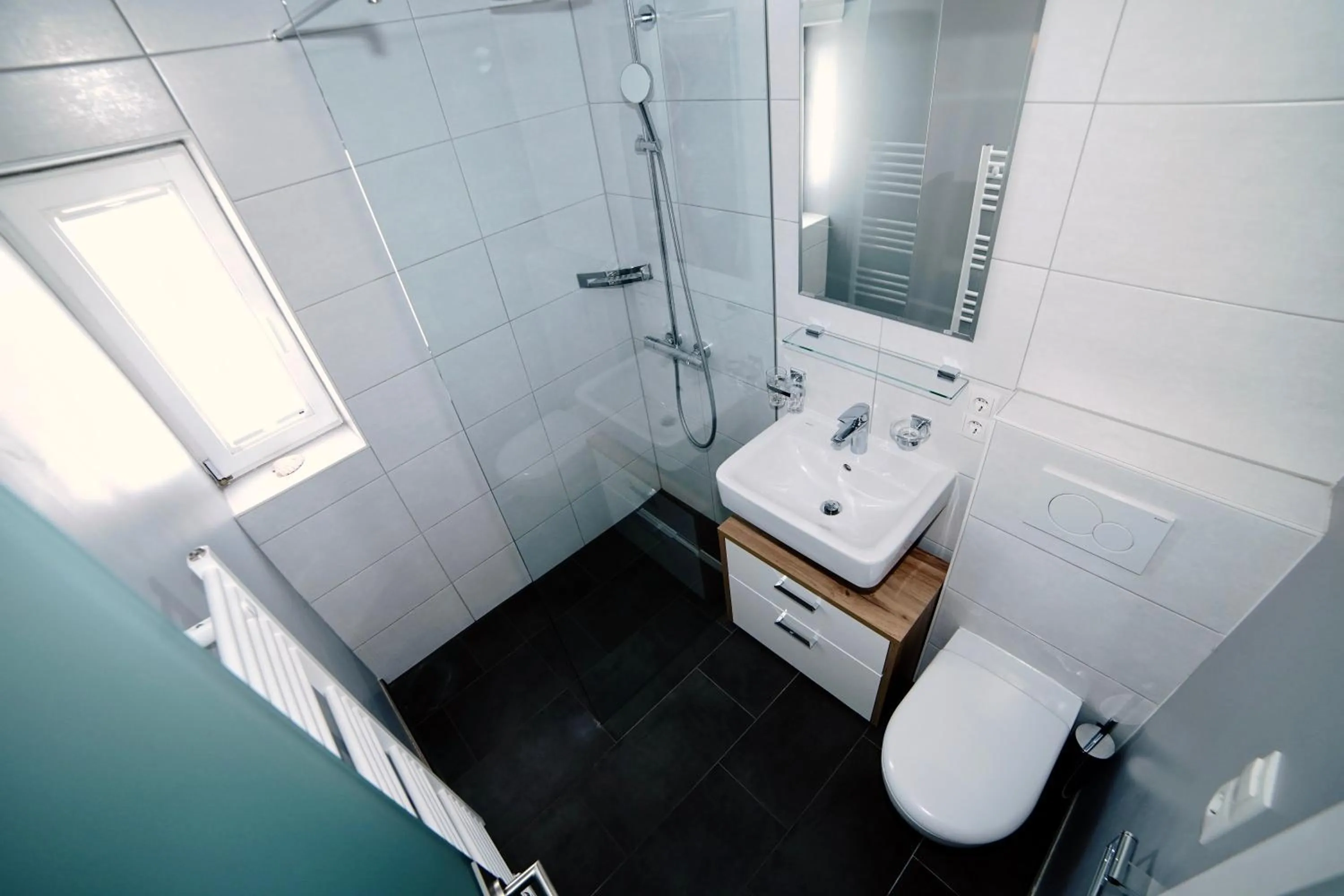 Shower in Apartment Krabacher