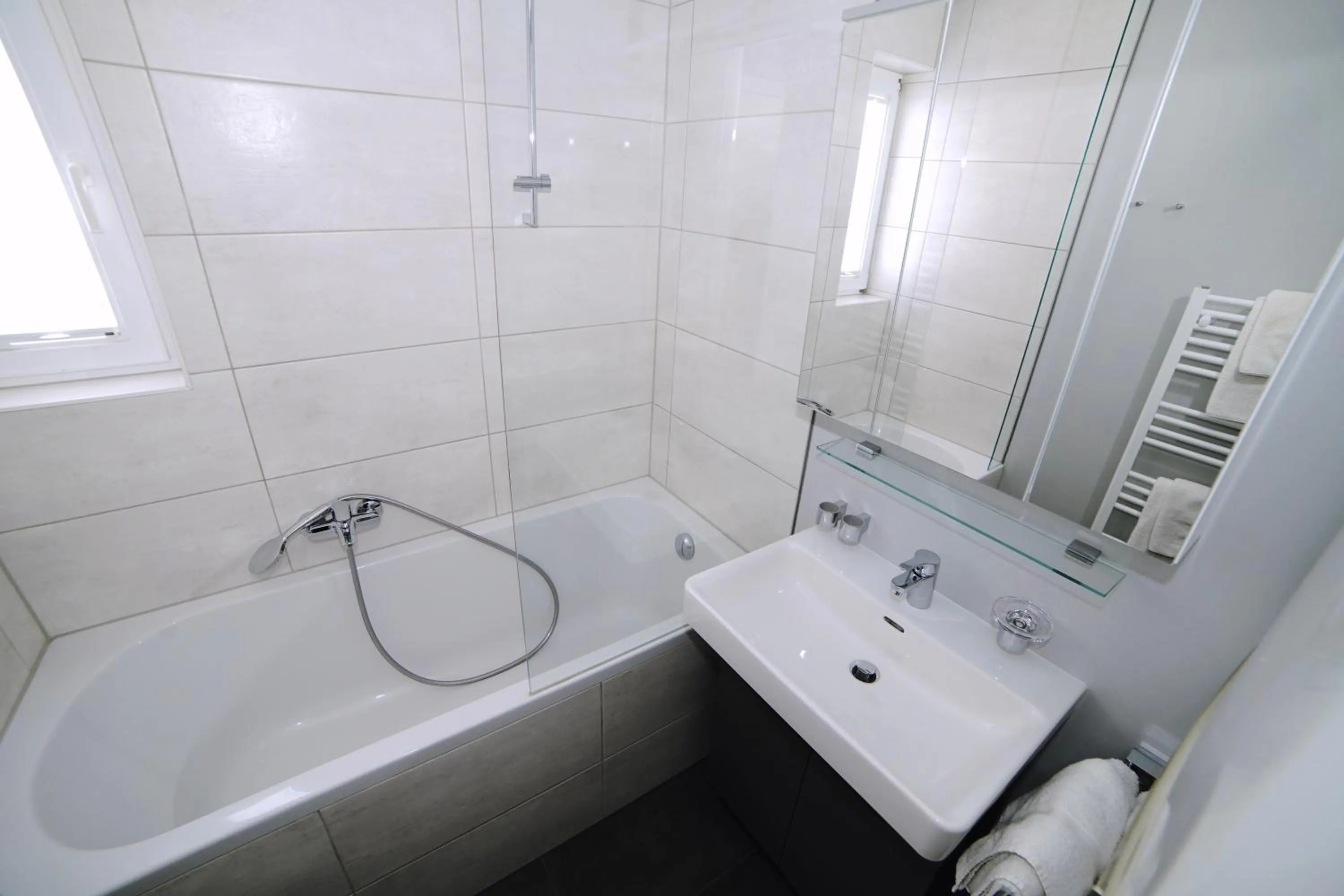 Shower in Apartment Krabacher