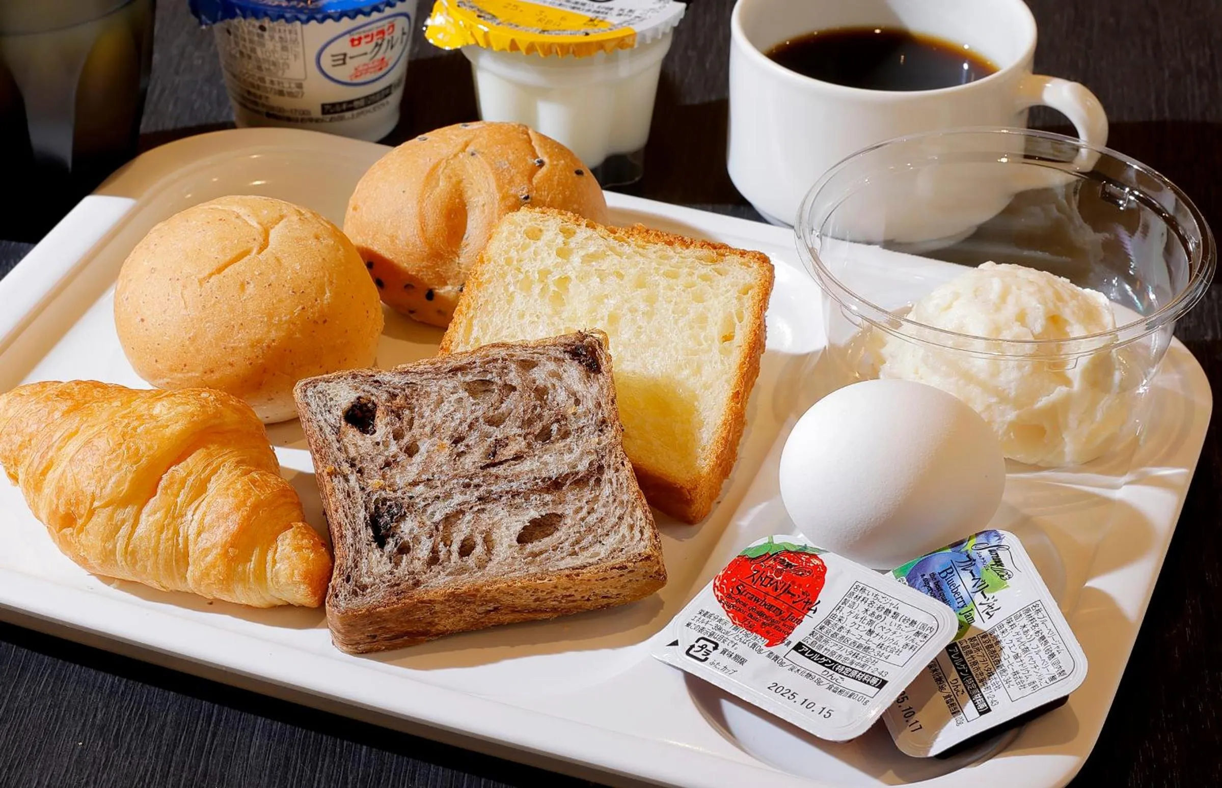 Breakfast in JR Inn Sapporo