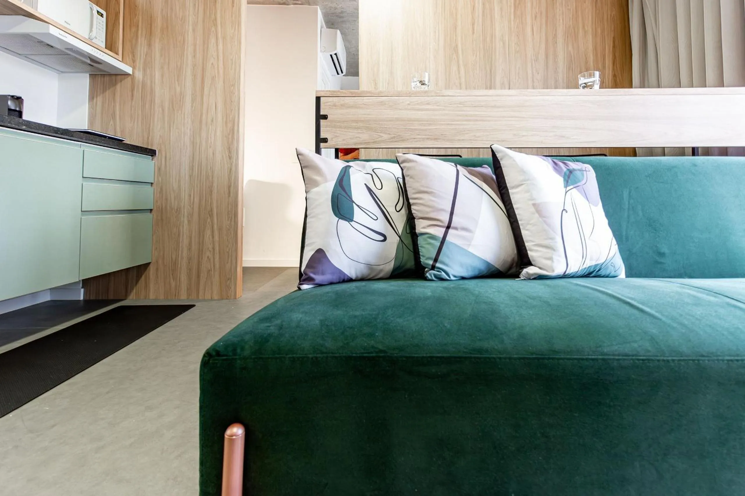 Living room in Xtay BK30 Largo do Arouche - Estúdios aconchegantes e funcionais a 300m do metrô República