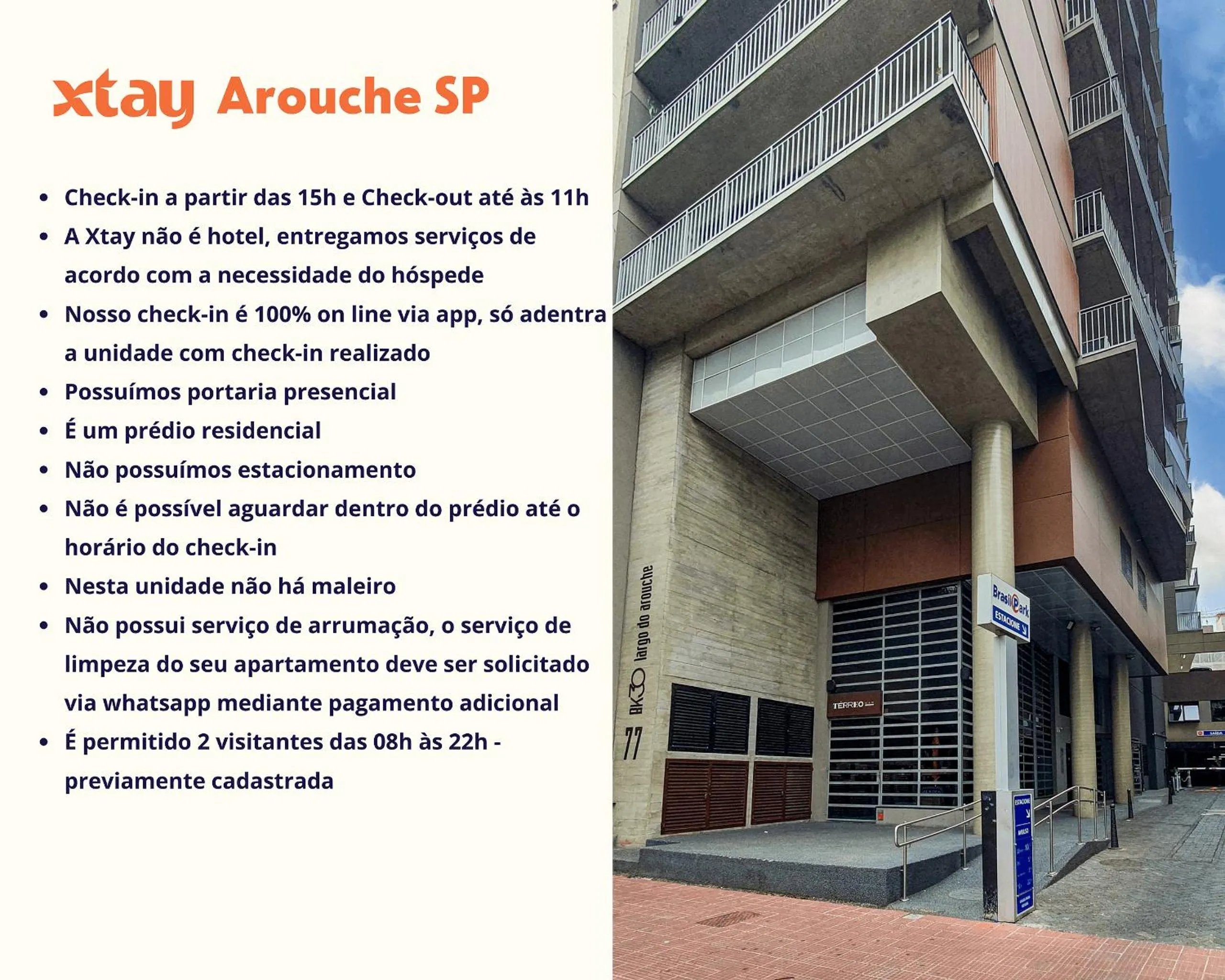 Xtay BK30 Largo do Arouche - Estúdios aconchegantes e funcionais a 300m do metrô República