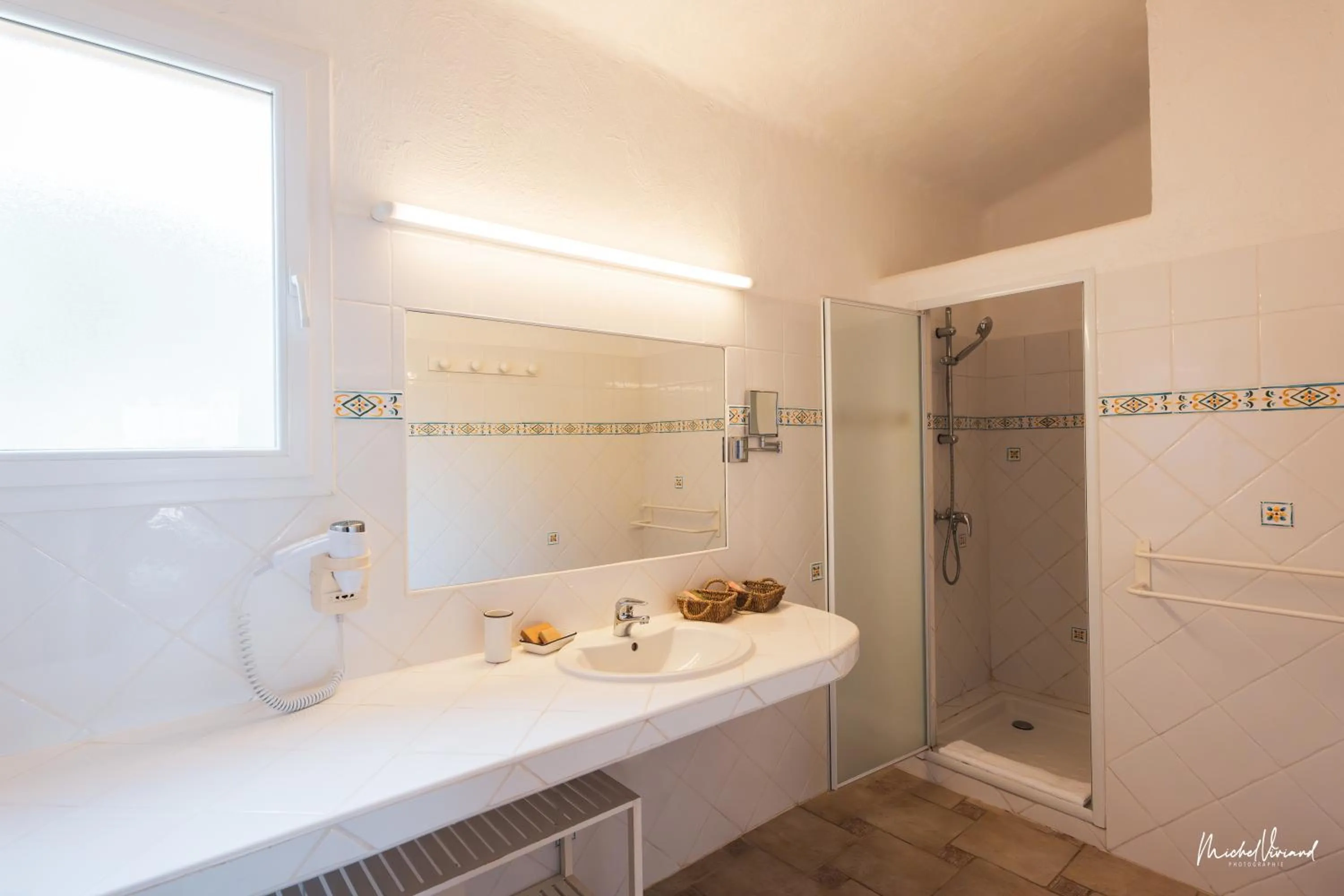 Bathroom in Hôtel Palombaggia