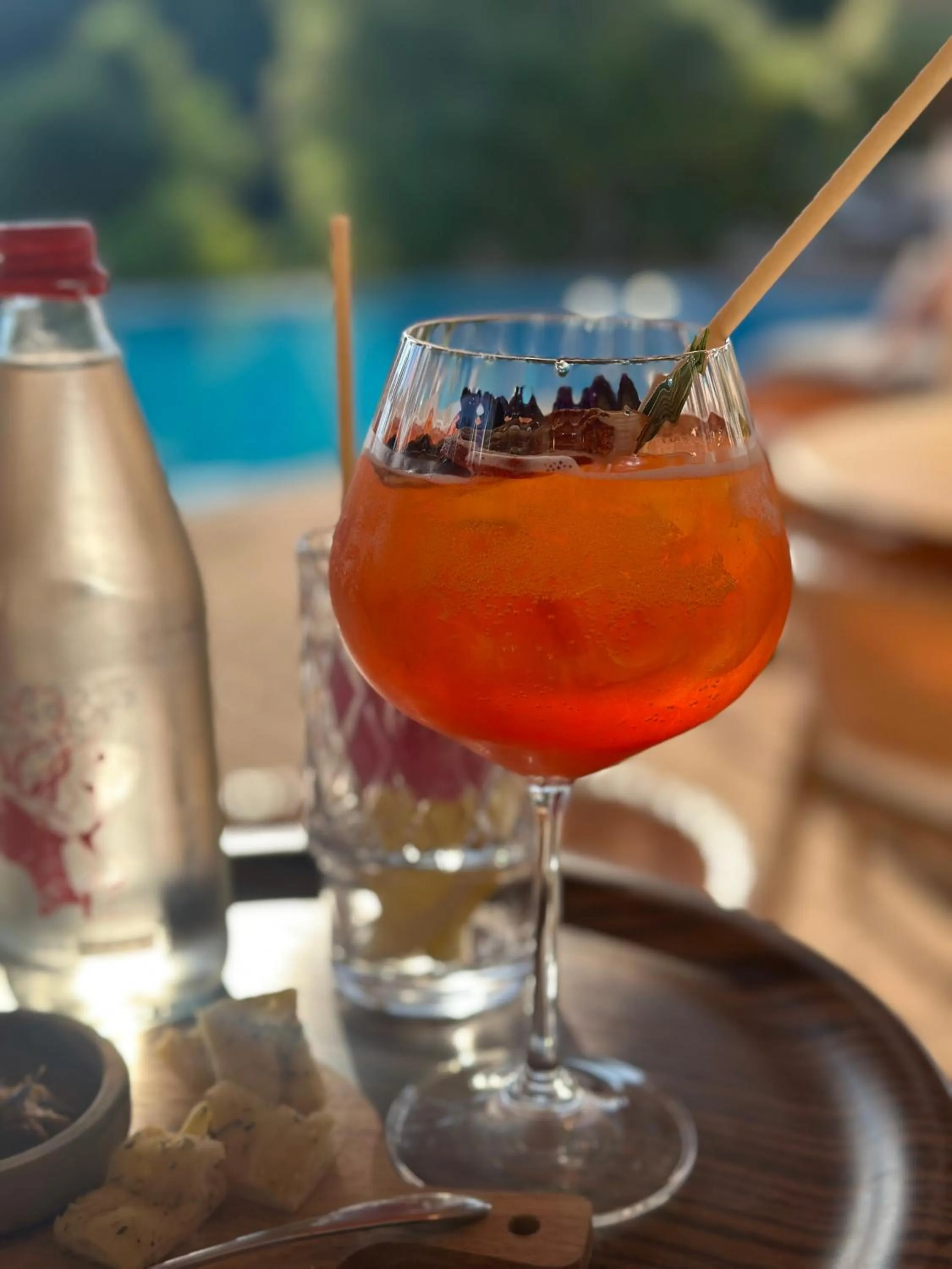 Restaurant/places to eat in Hôtel Palombaggia