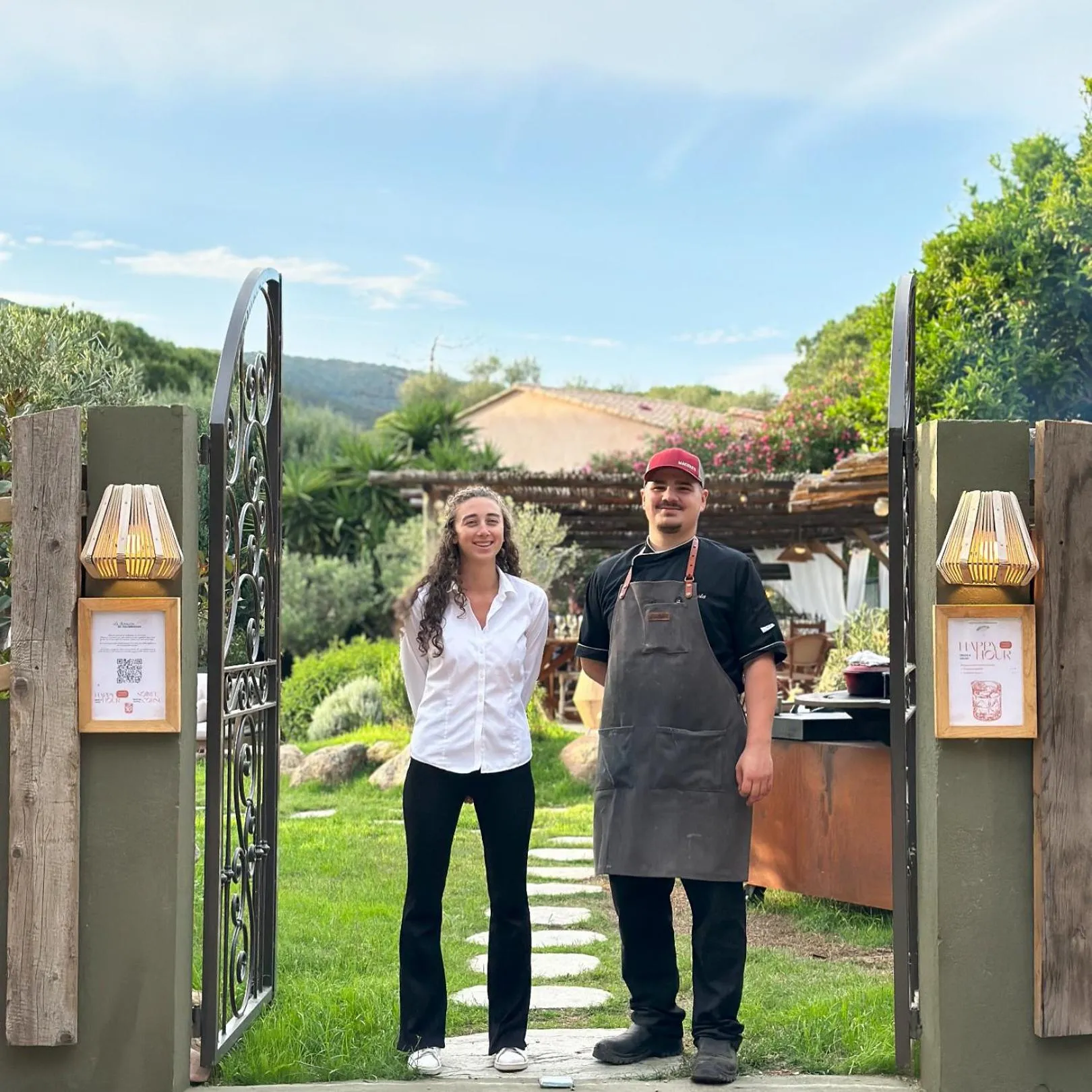 Restaurant/places to eat in Hôtel Palombaggia