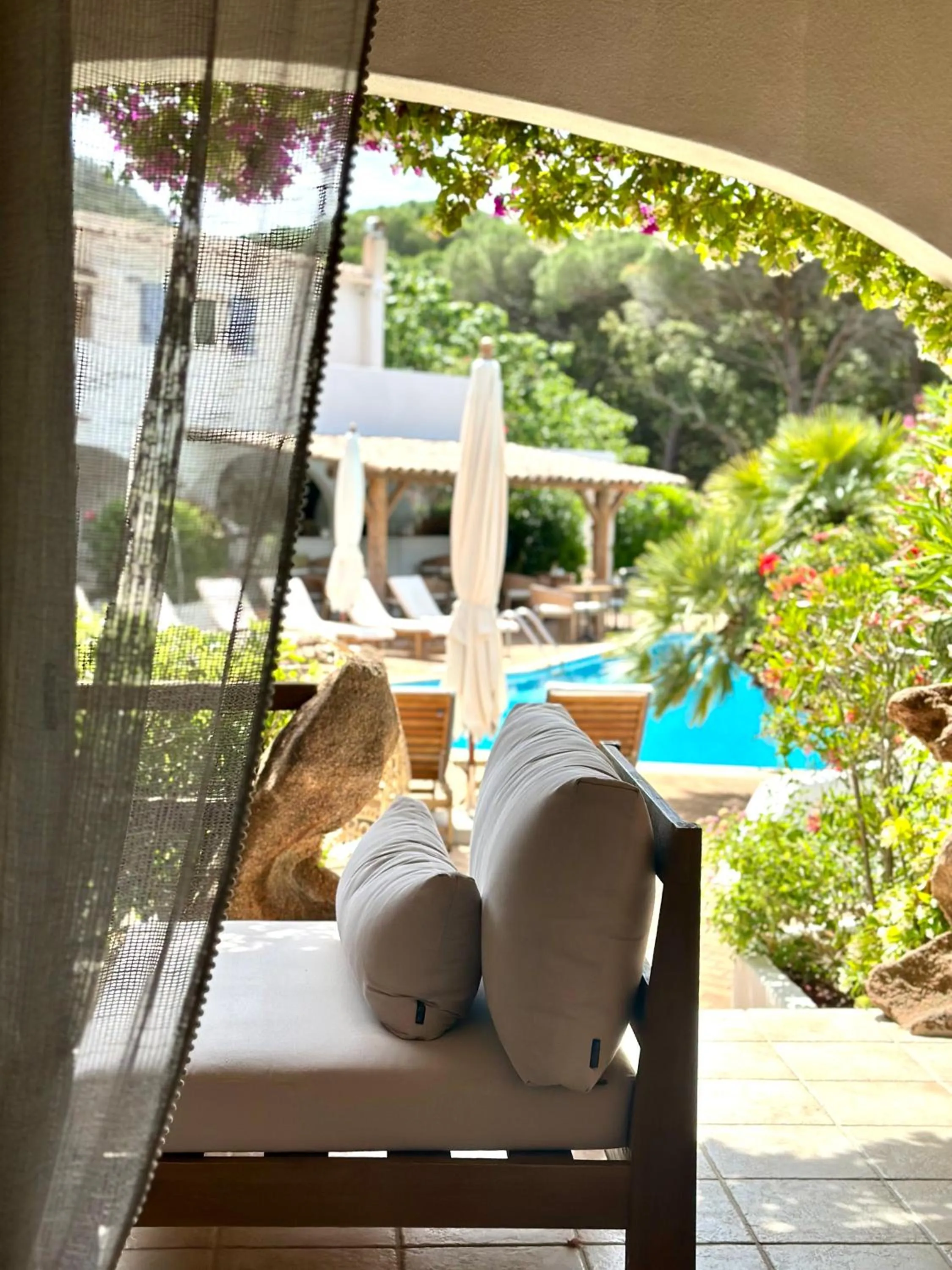 Bedroom in Hôtel Palombaggia