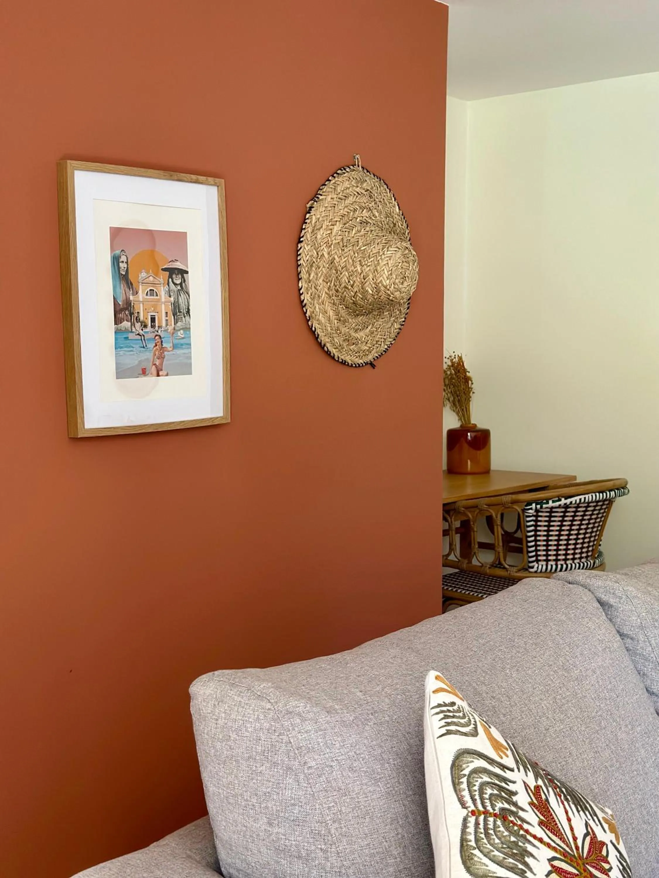 Decorative detail in Hôtel Palombaggia