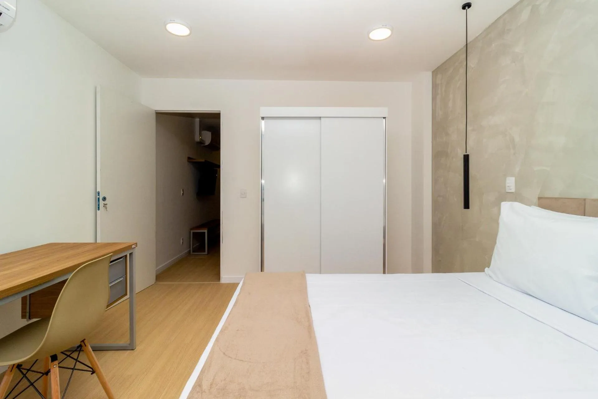 Bedroom, Bed in 360 Rio Santos Dumont