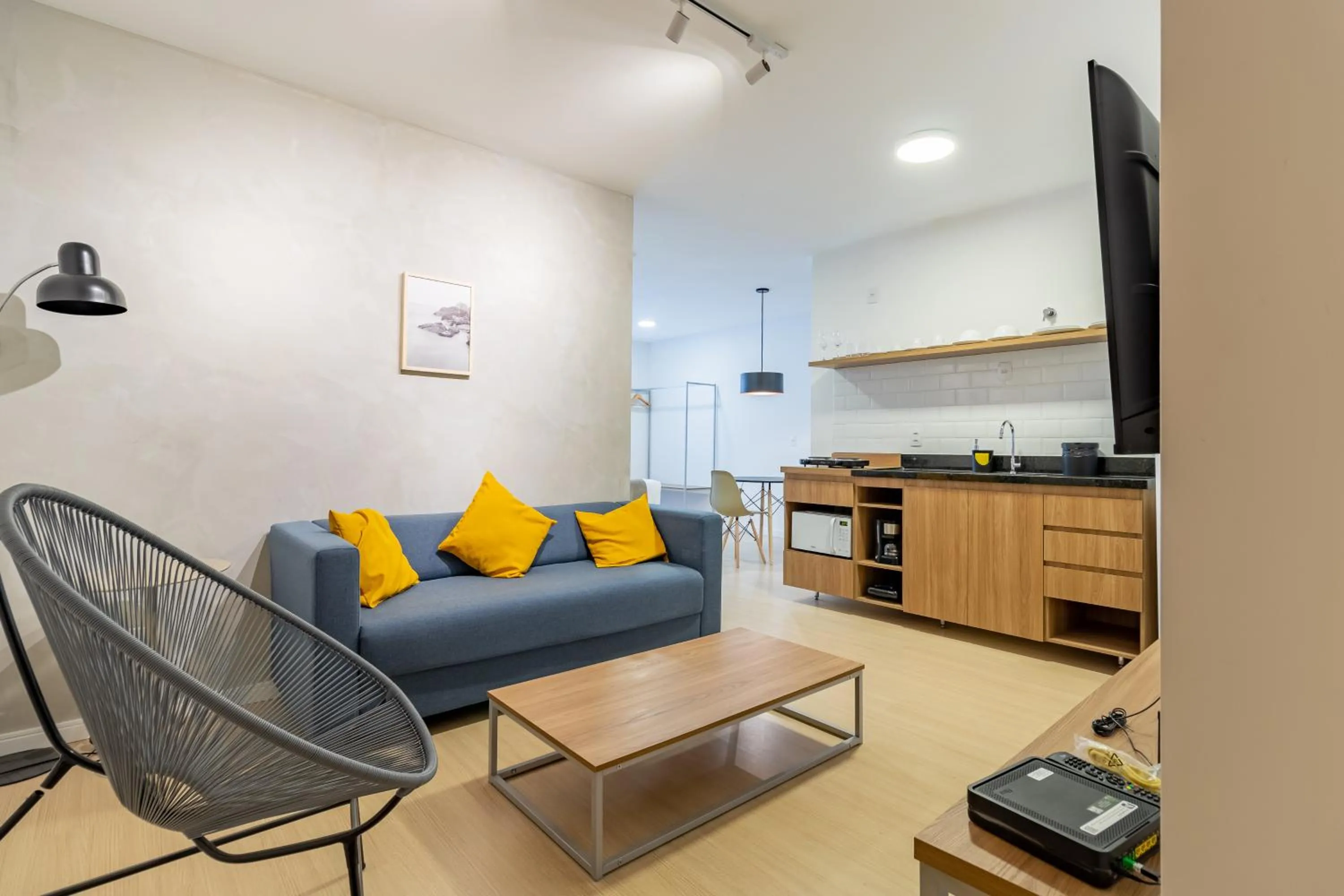 Living room in 360 Rio Santos Dumont