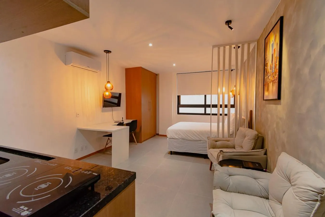 Photo of the whole room in 360 Rio Santos Dumont