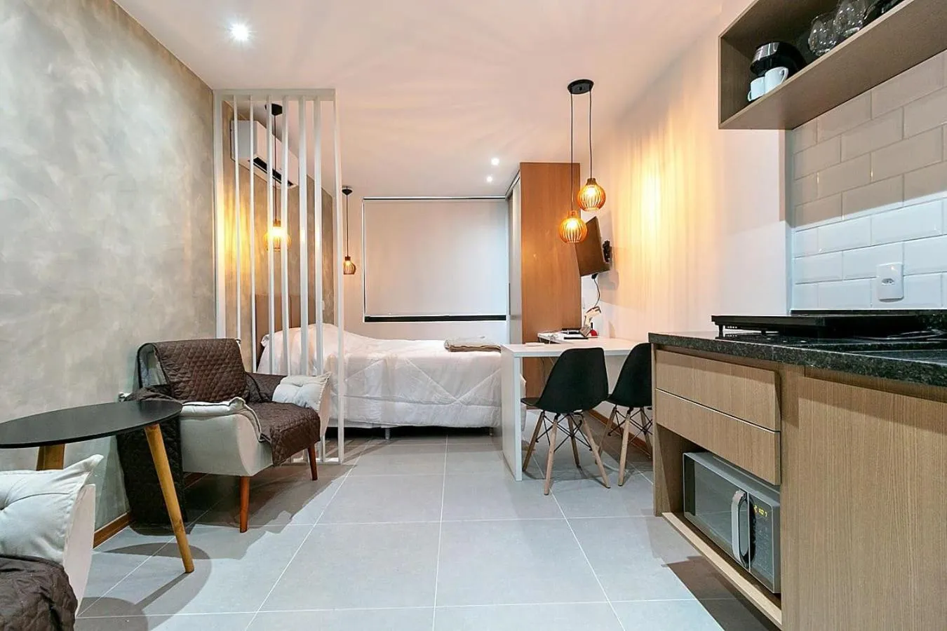 Bedroom in 360 Rio Santos Dumont