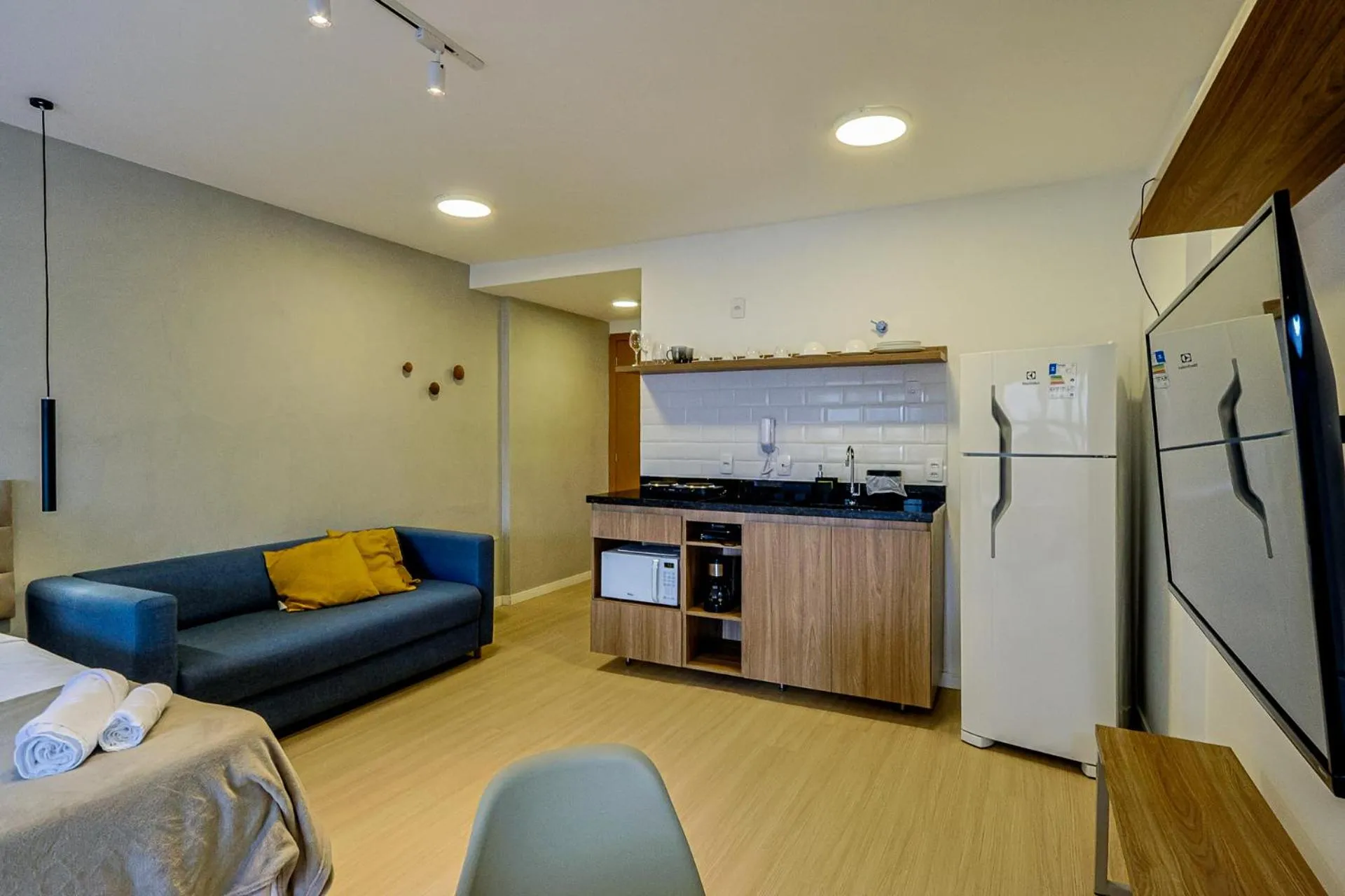 Kitchen or kitchenette in 360 Rio Santos Dumont