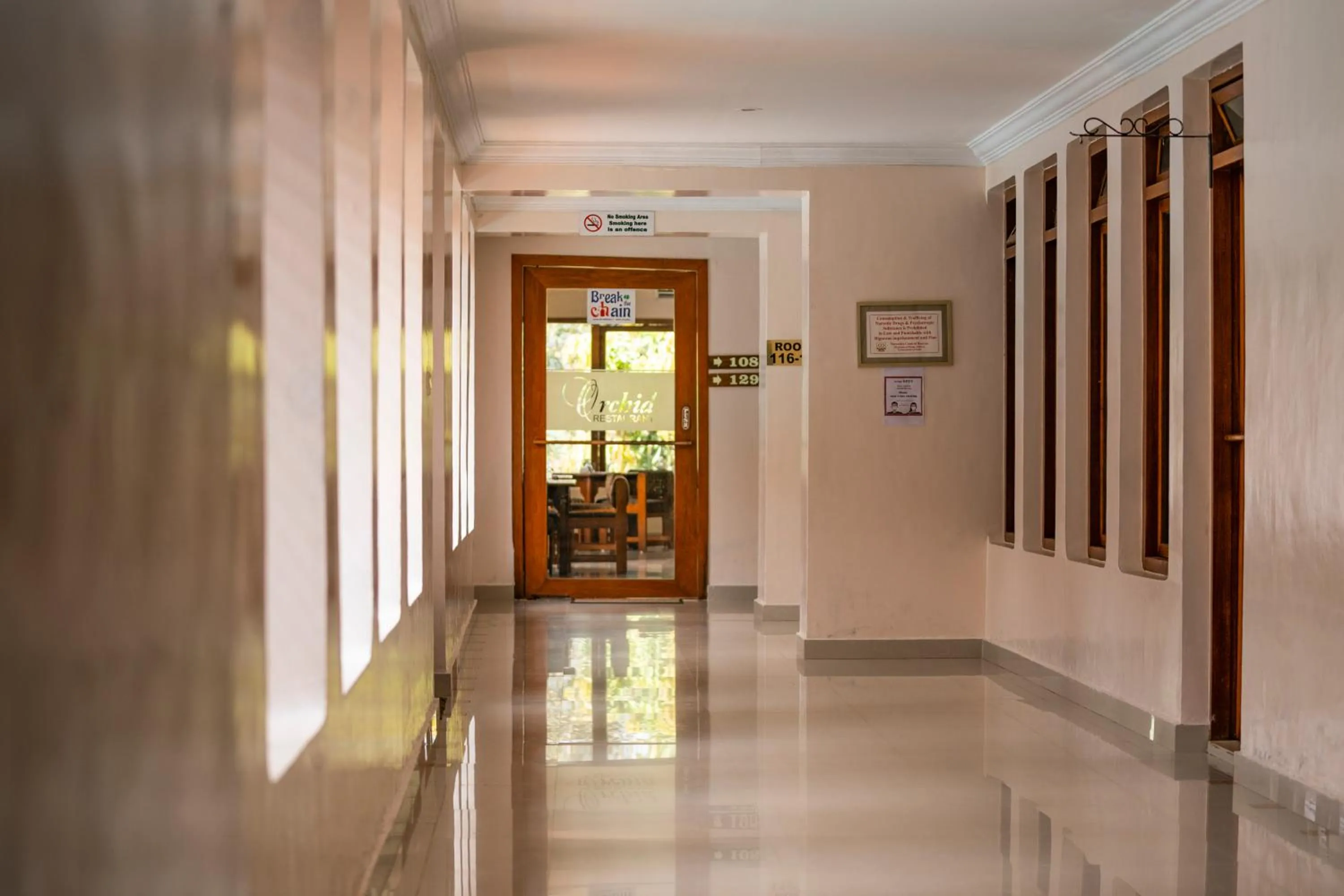 Area and facilities in KTDC Aranya Nivas