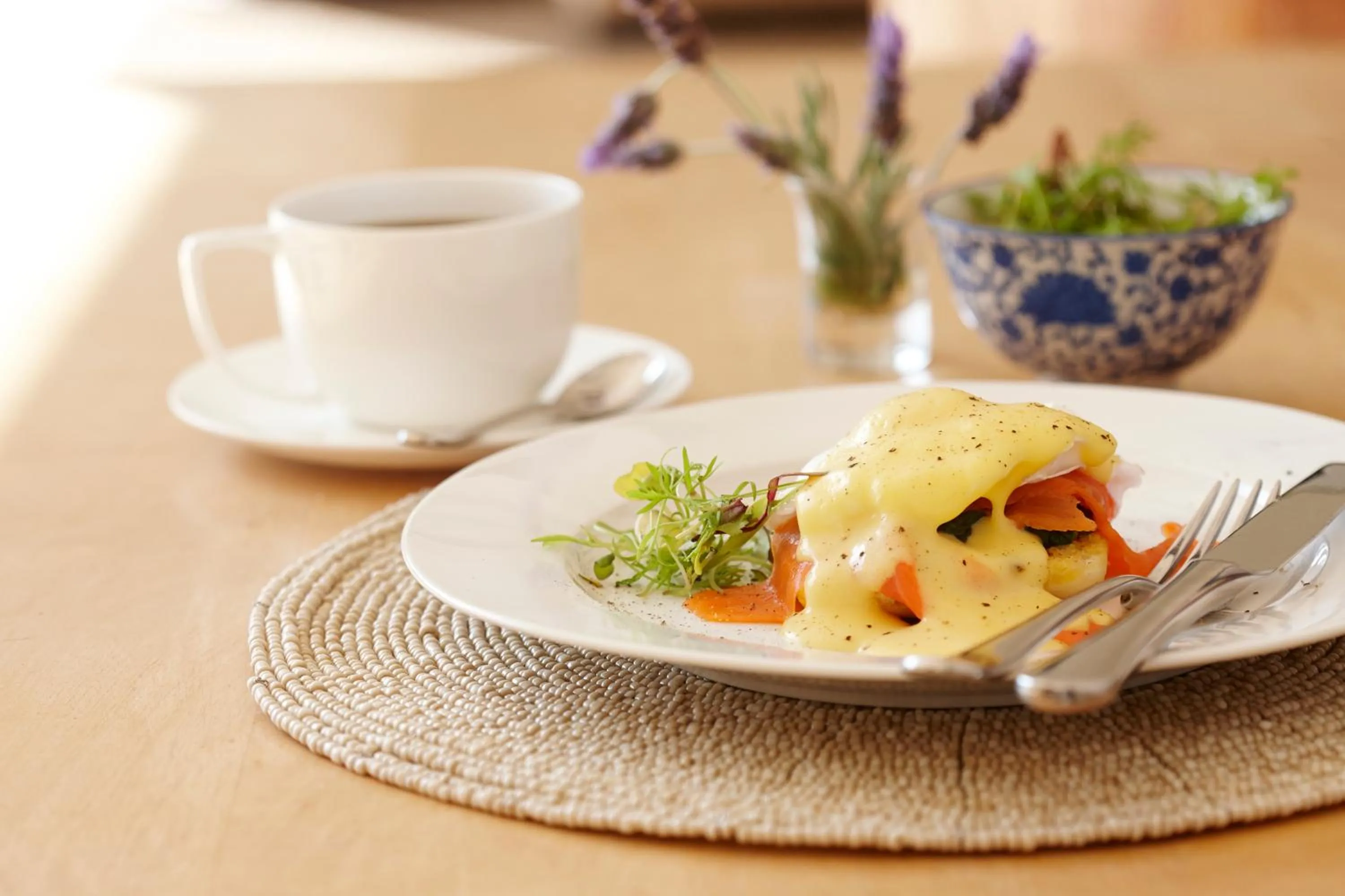 Breakfast in La Clé Village