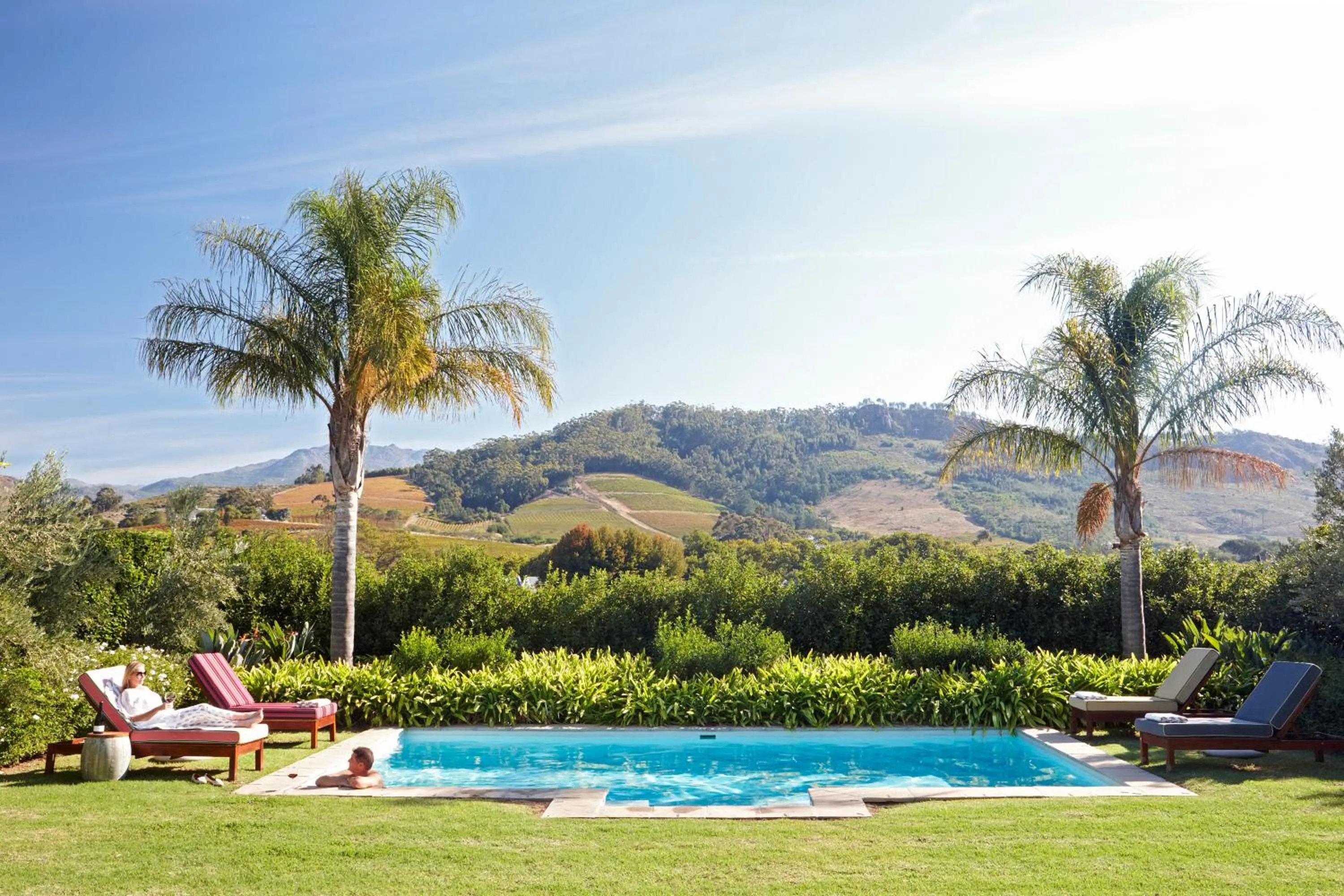 People in La Clé Village