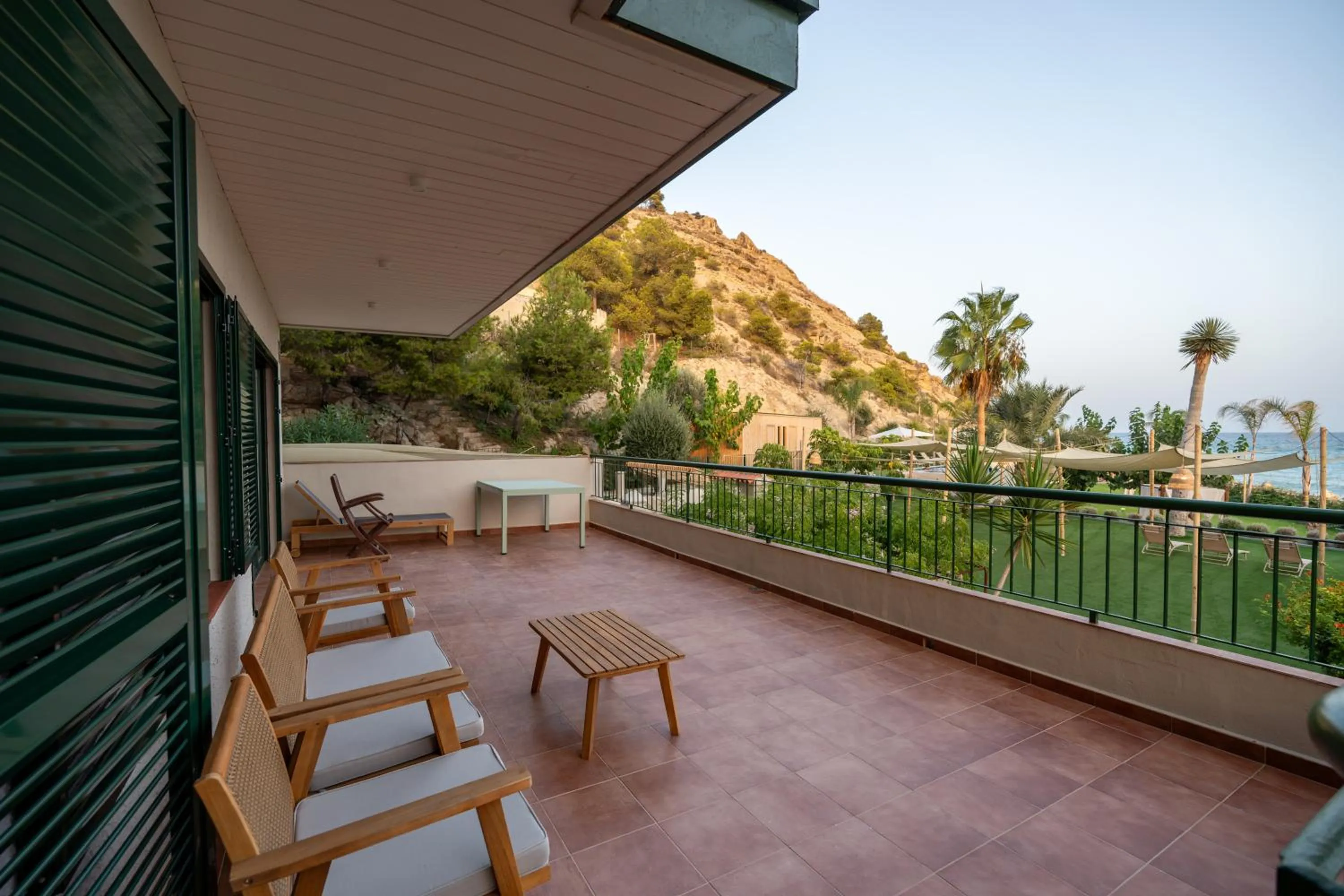 Balcony/Terrace in Paradisun Villajoyosa - Adults Only Recommended