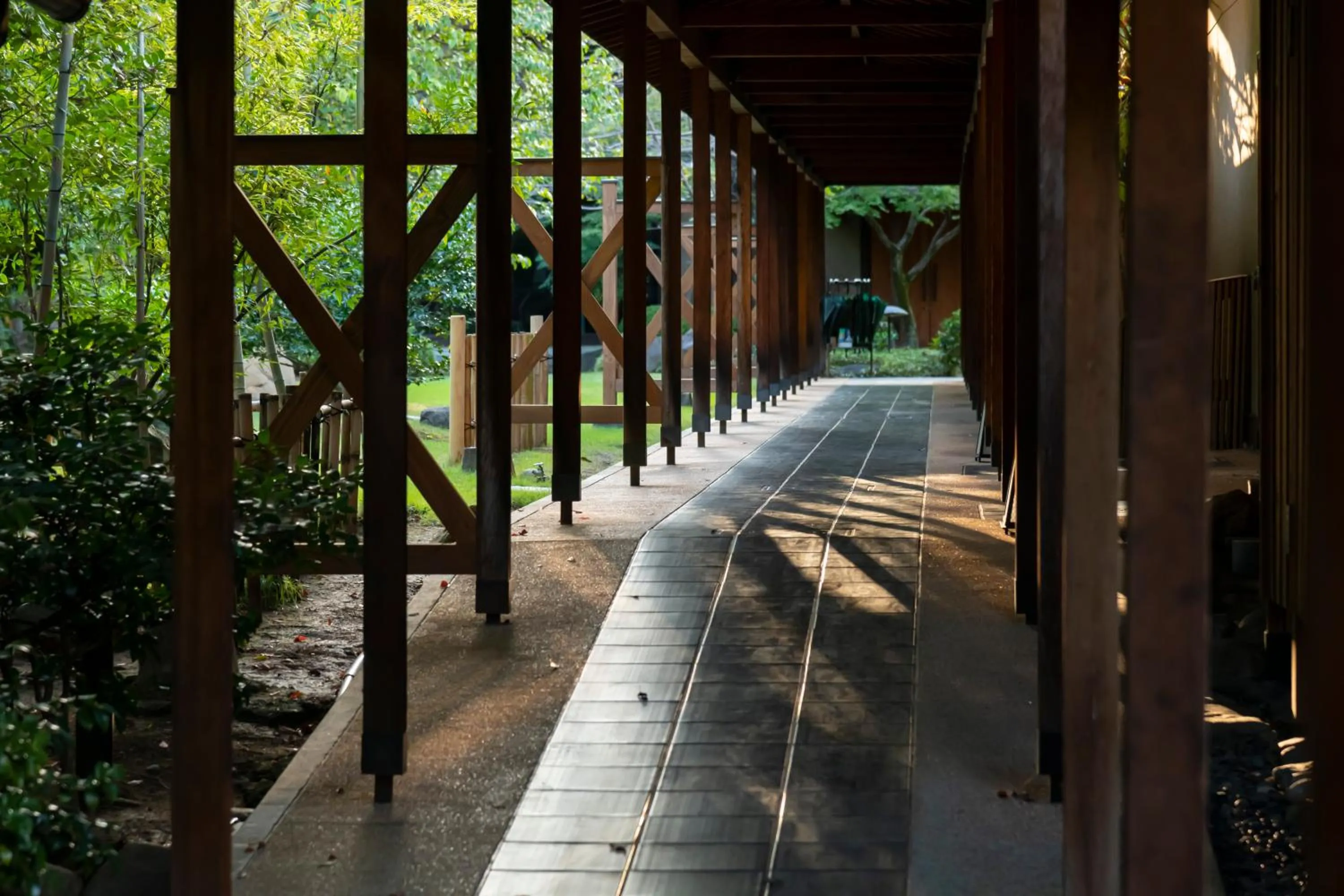 Garden in Tokiwa Hotel