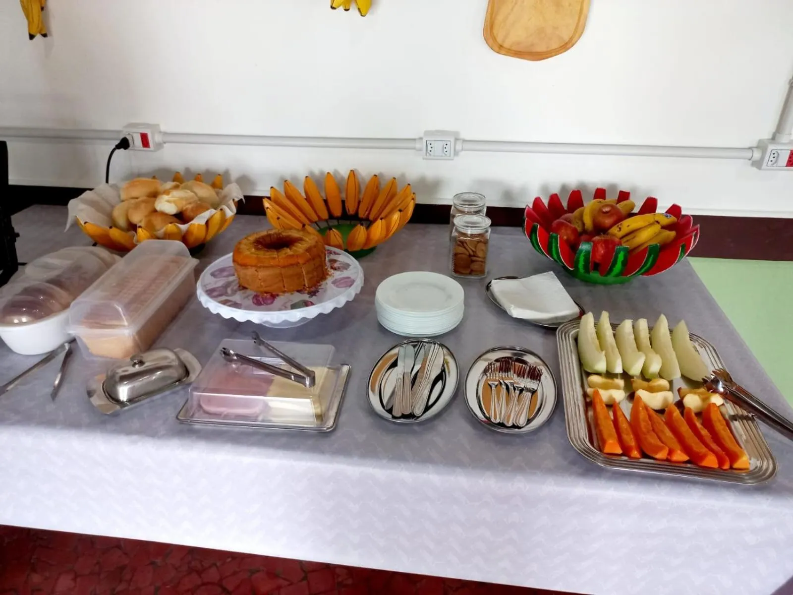 Food and drinks in Hotel Bem Te Vi