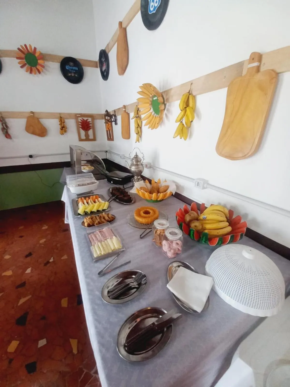 Food and drinks in Hotel Bem Te Vi