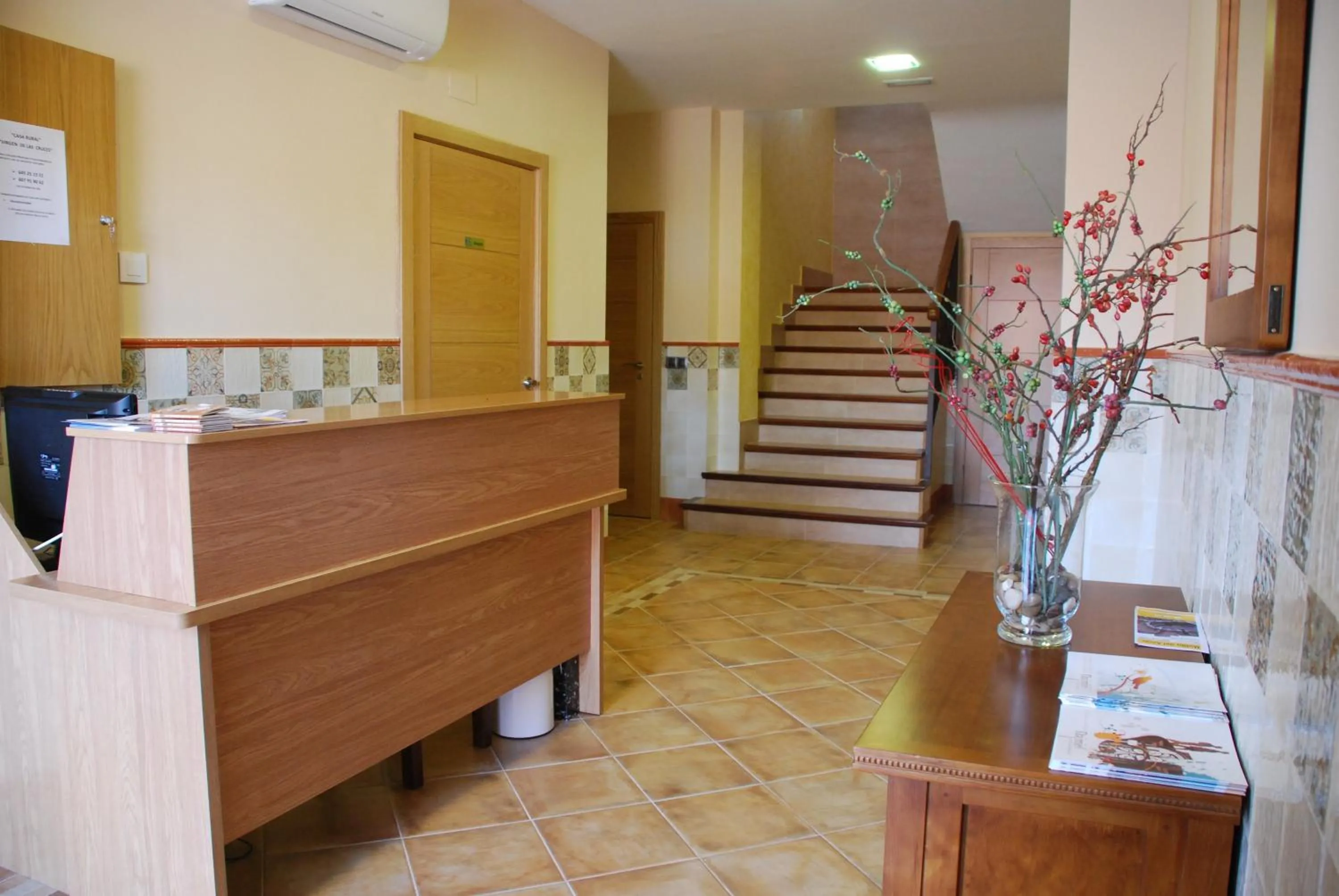 Lobby or reception in Casa Rural Virgen de las Cruces