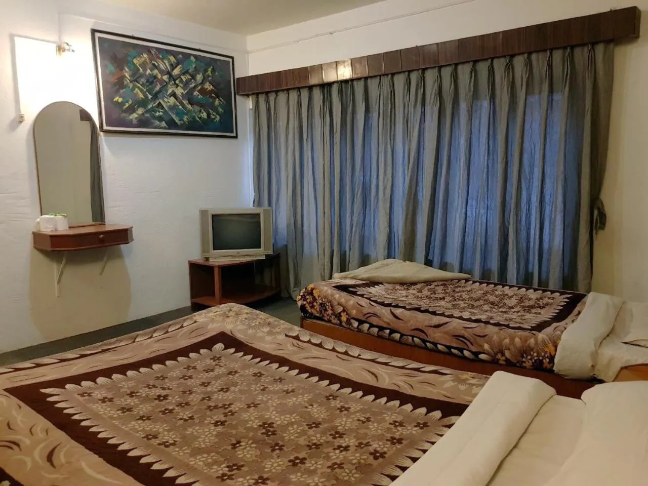 Bed in Hotel Down Town