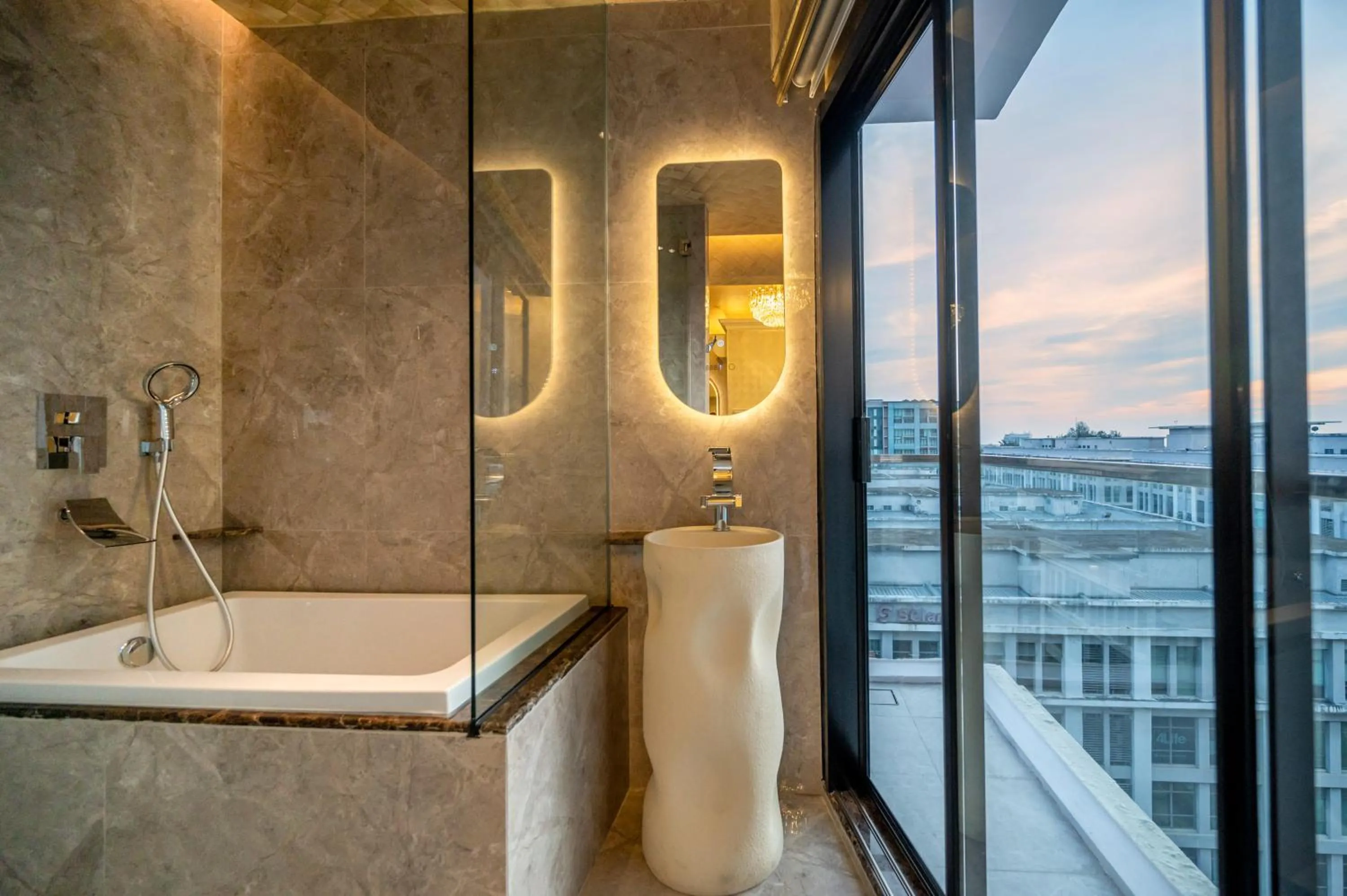 Bathroom in Ritz Residence, Imago Mall Loft B