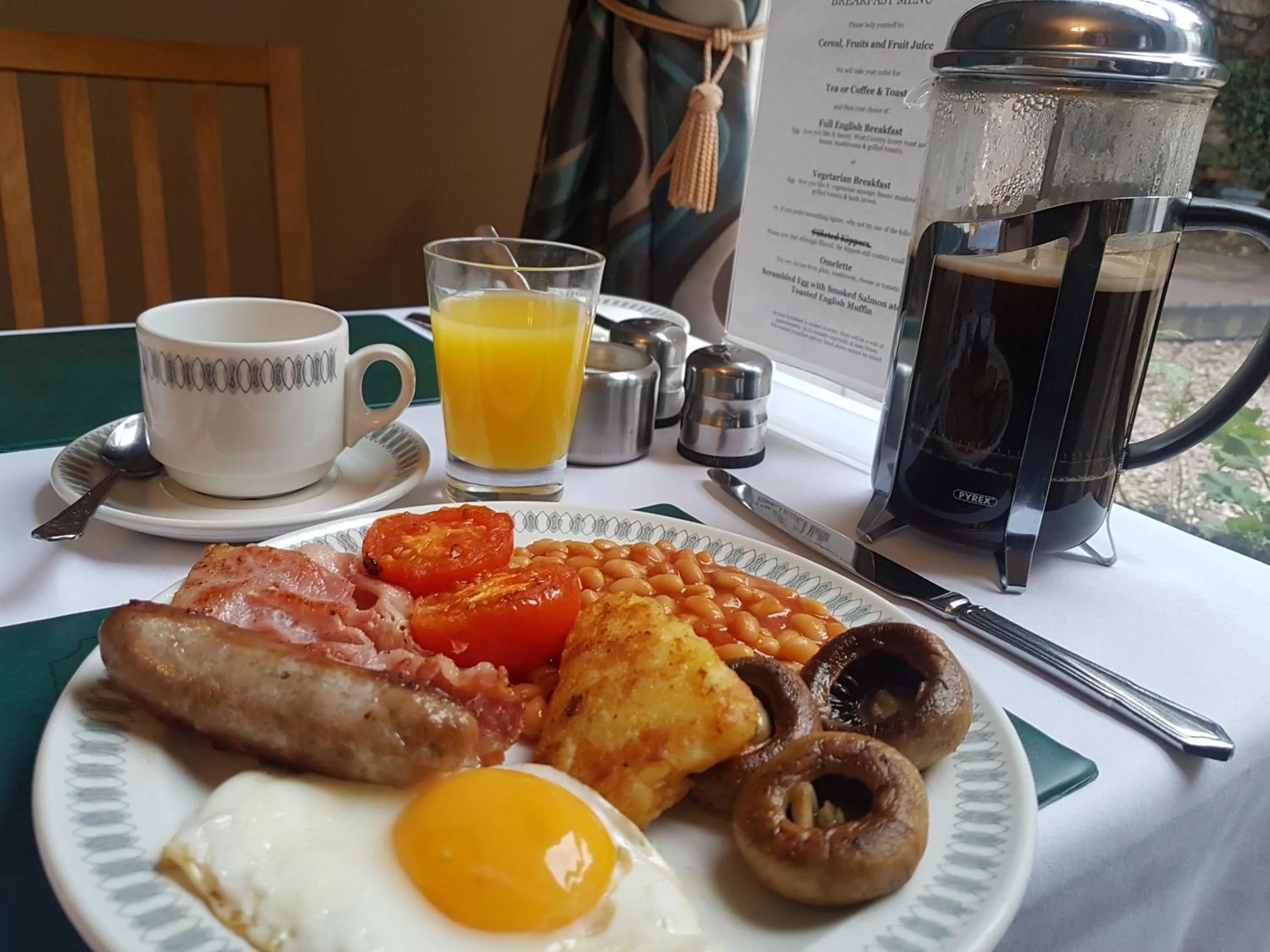 Dining area in The Bahamas