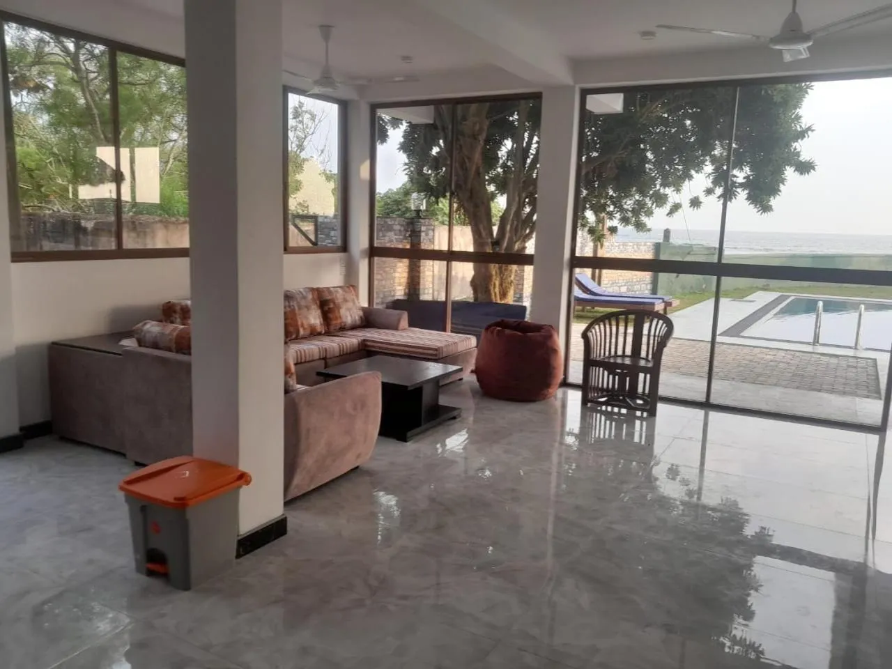 Living room in Beach House