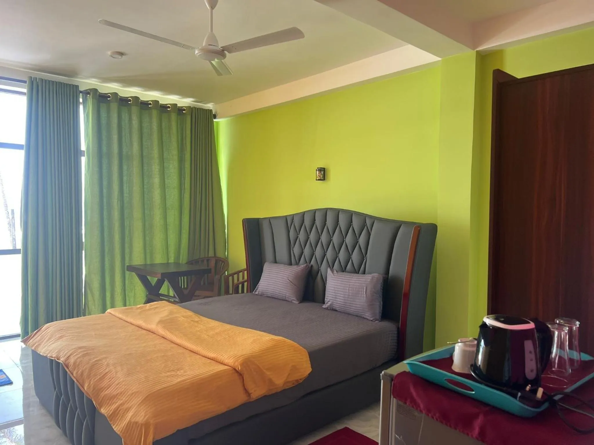 Bedroom, Bed in Beach House