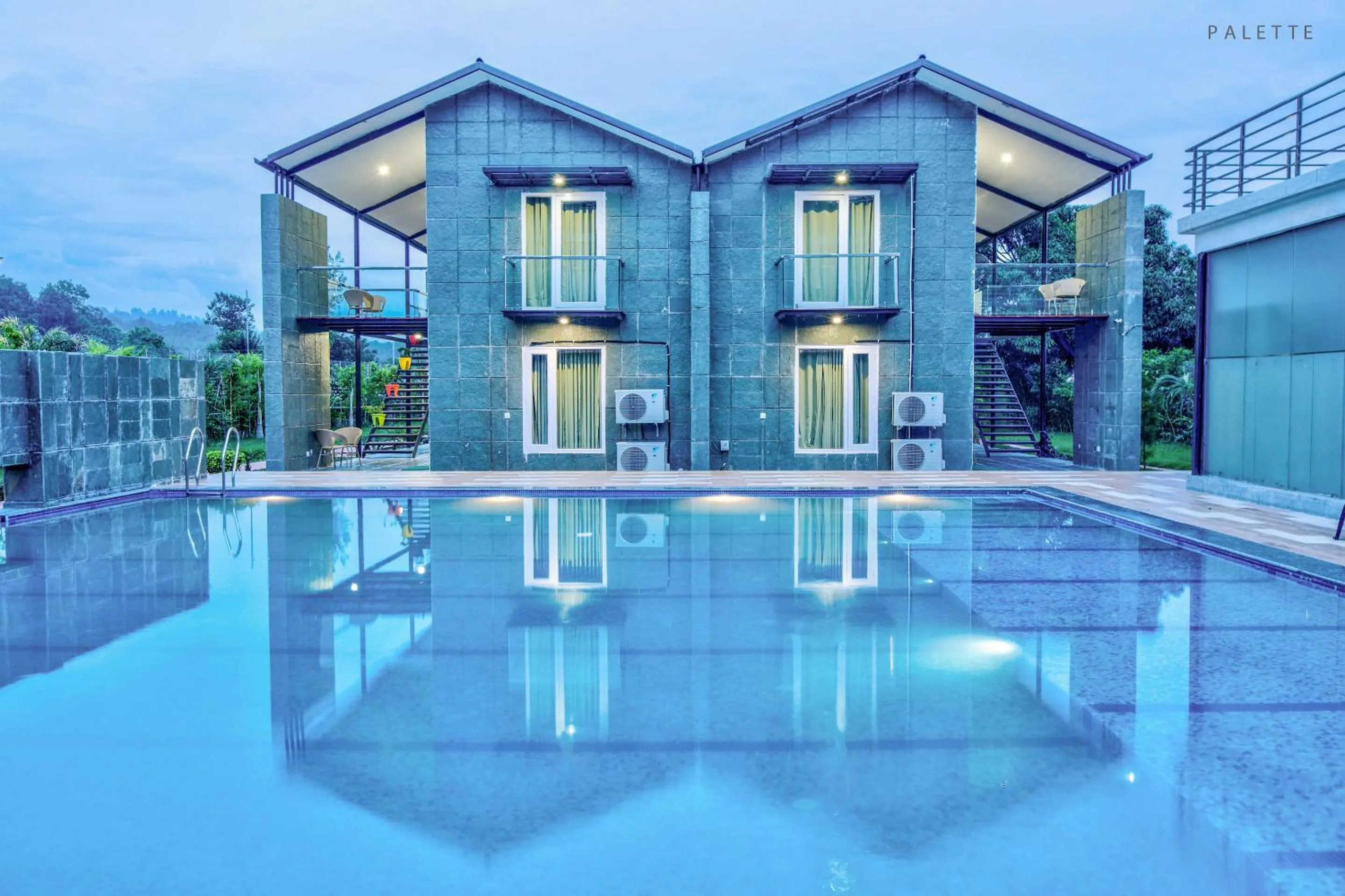 Pool view in The Cloyster Resort and Spa