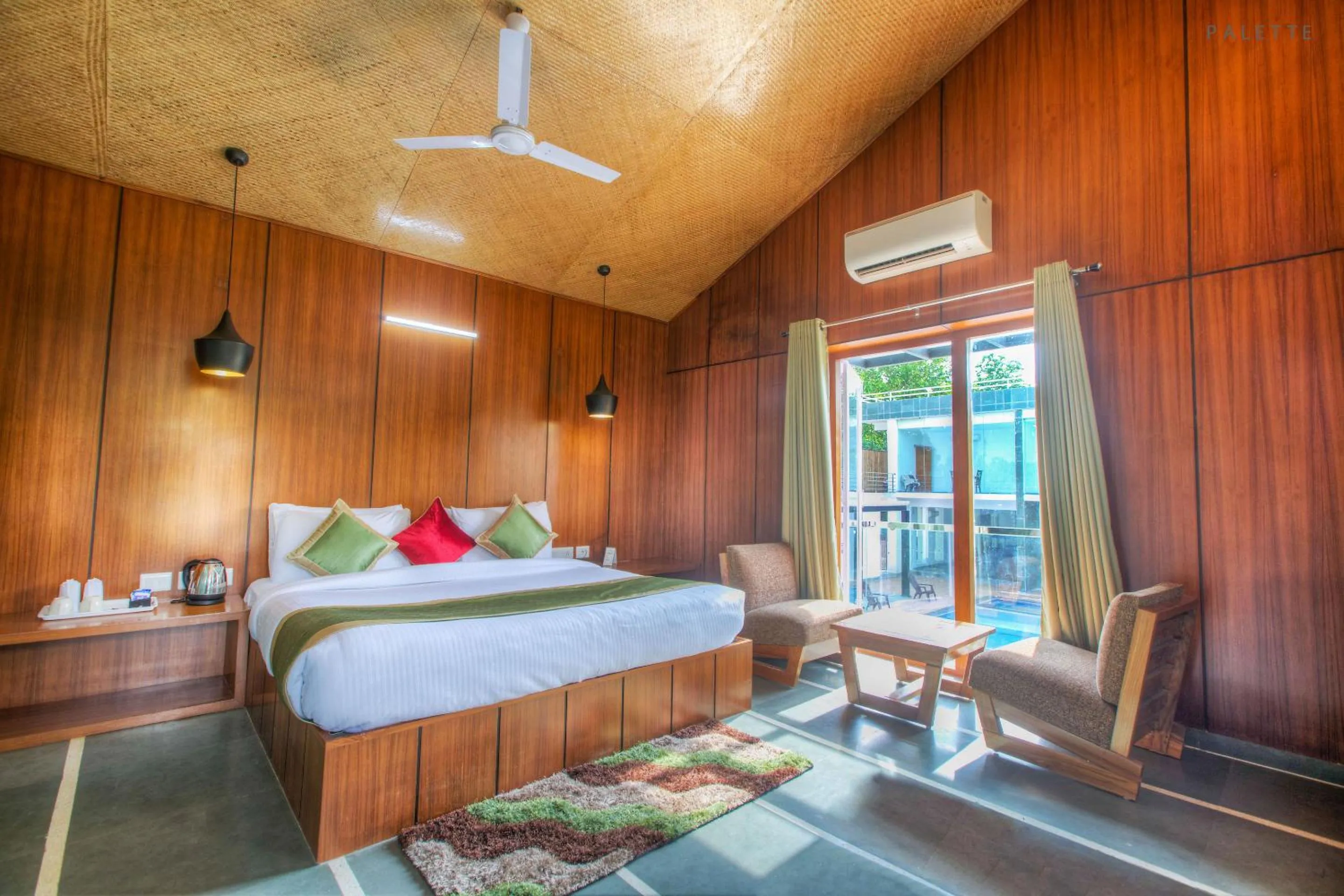 Bed in The Cloyster Resort and Spa