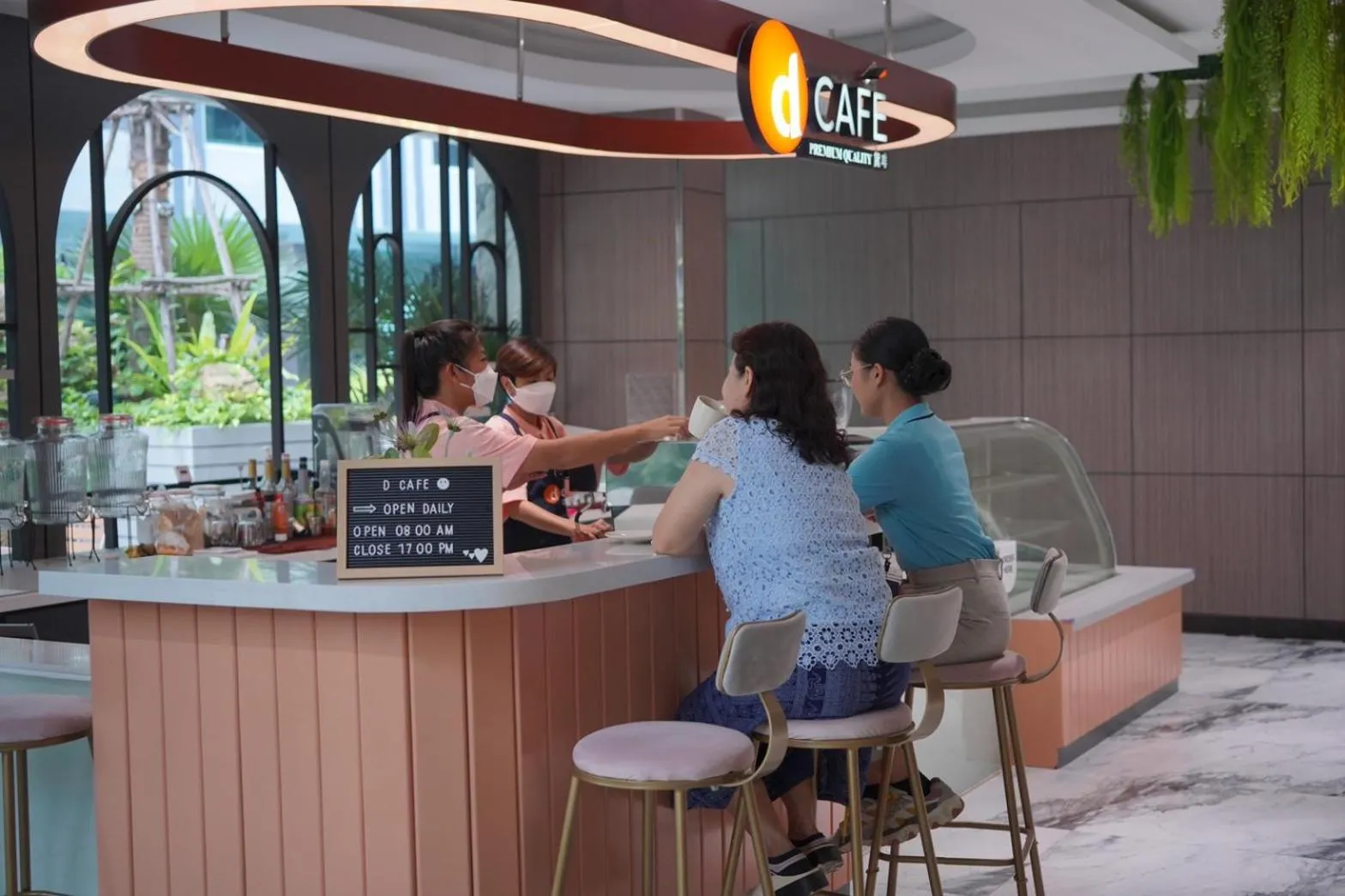 Food and drinks in D Eco Wellness Center