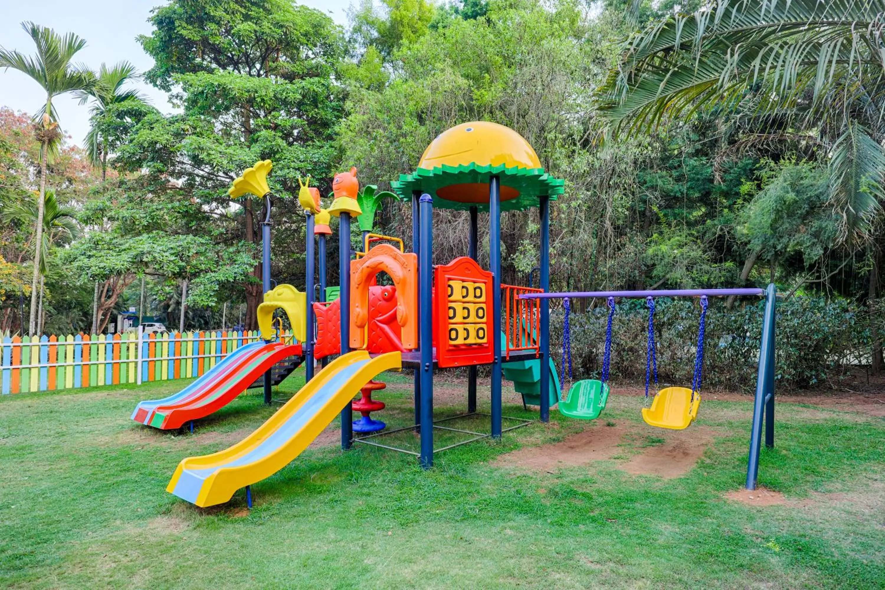 Children play ground in Club Mahindra Golden Landmark, Mysuru