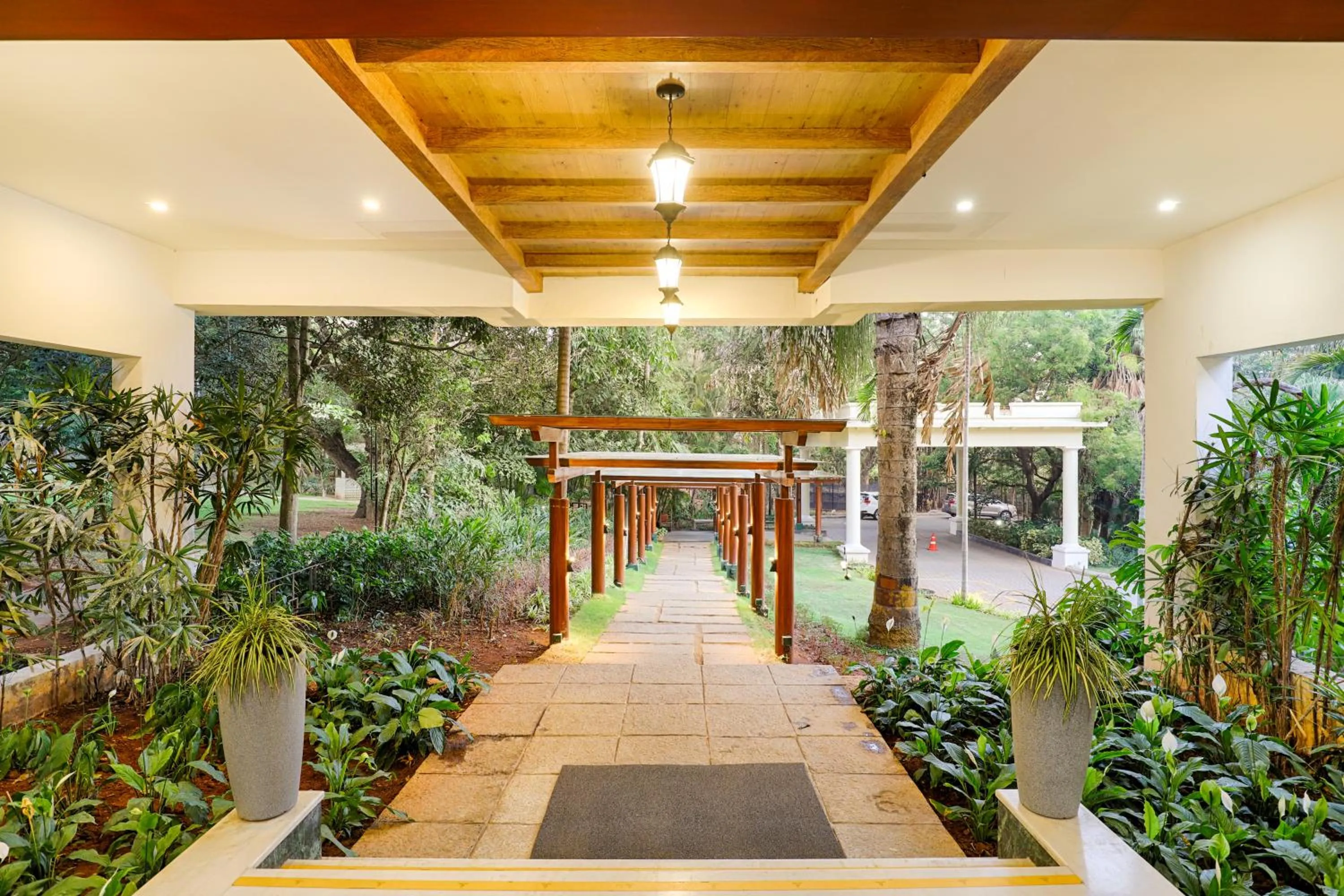 Facade/entrance in Club Mahindra Golden Landmark, Mysuru