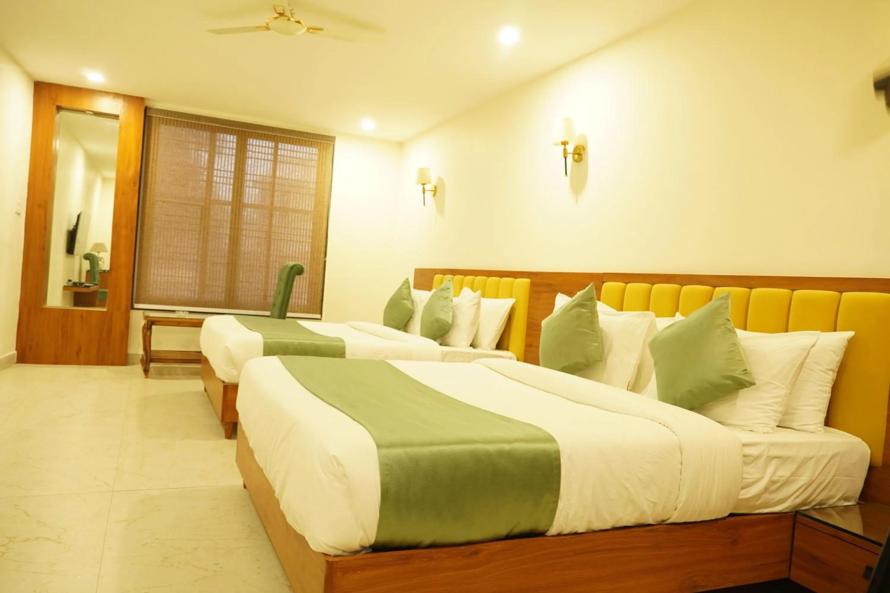 Bed in Hotel Heera Residency
