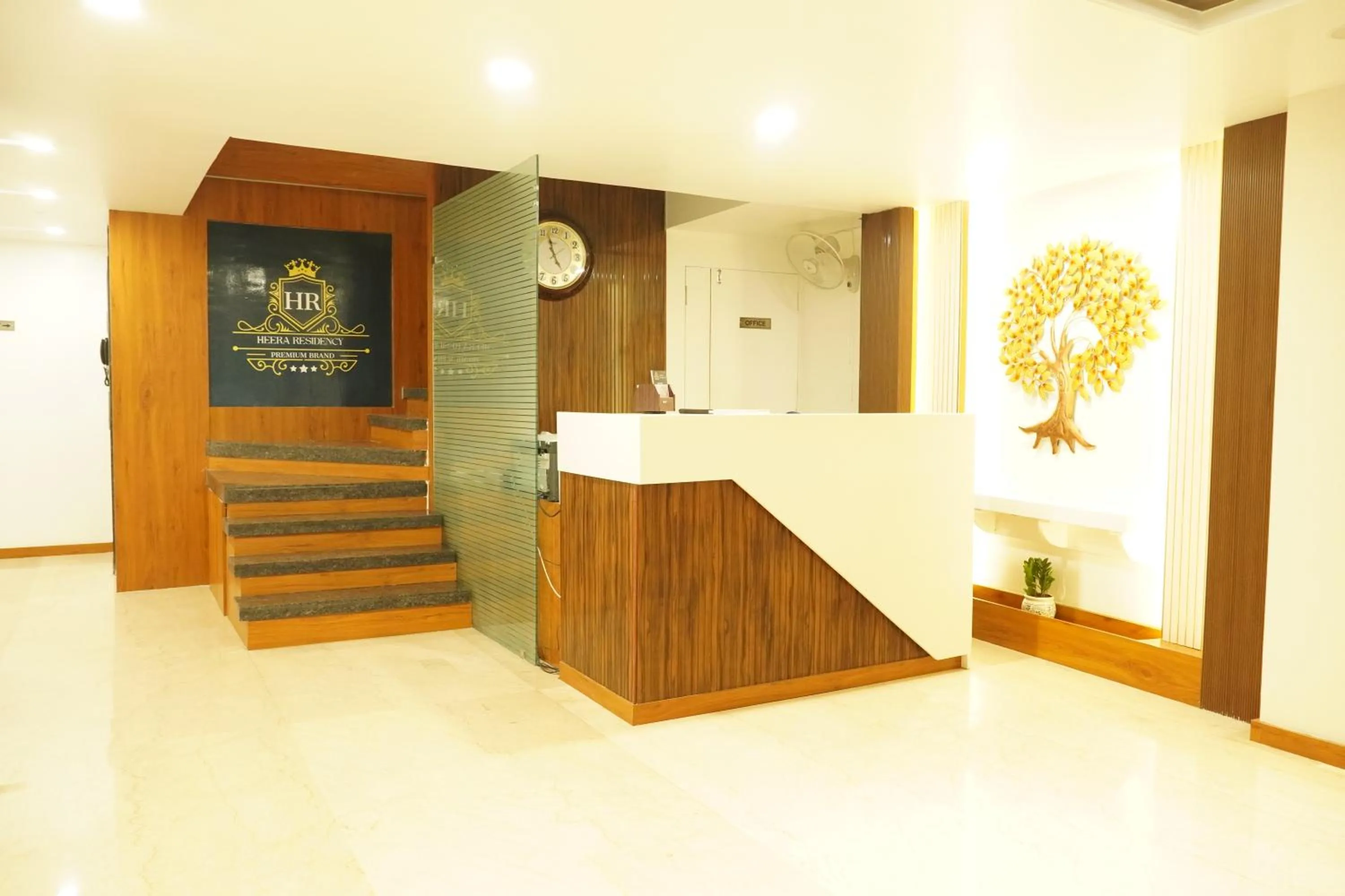 Lobby or reception in Hotel Heera Residency