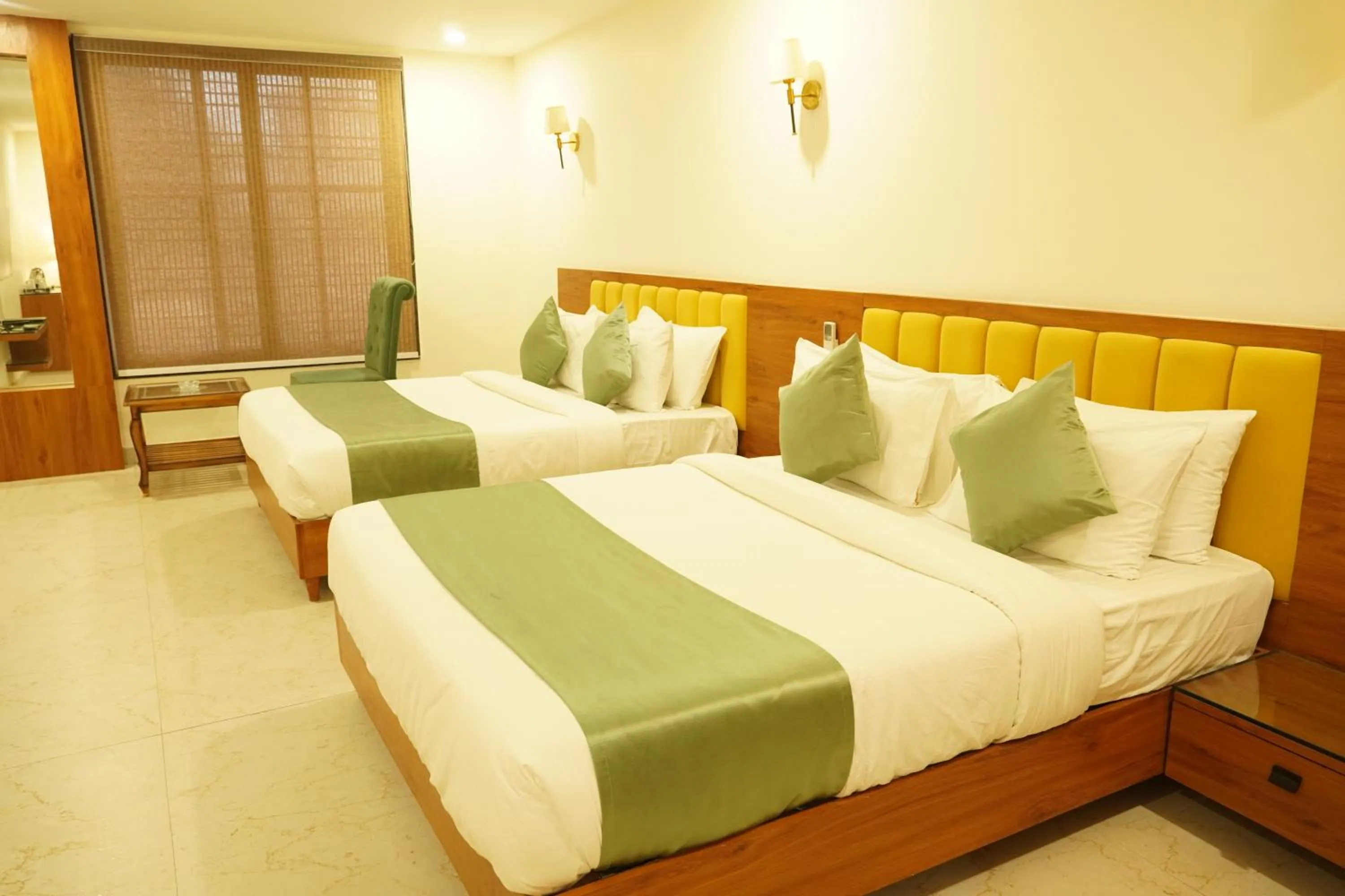 Bed in Hotel Heera Residency