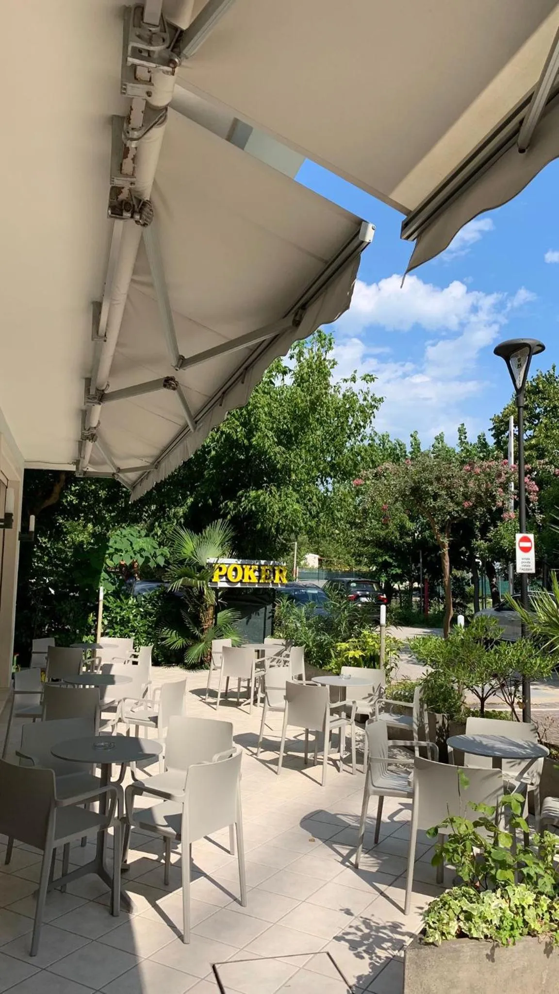 Property building in Hotel Poker