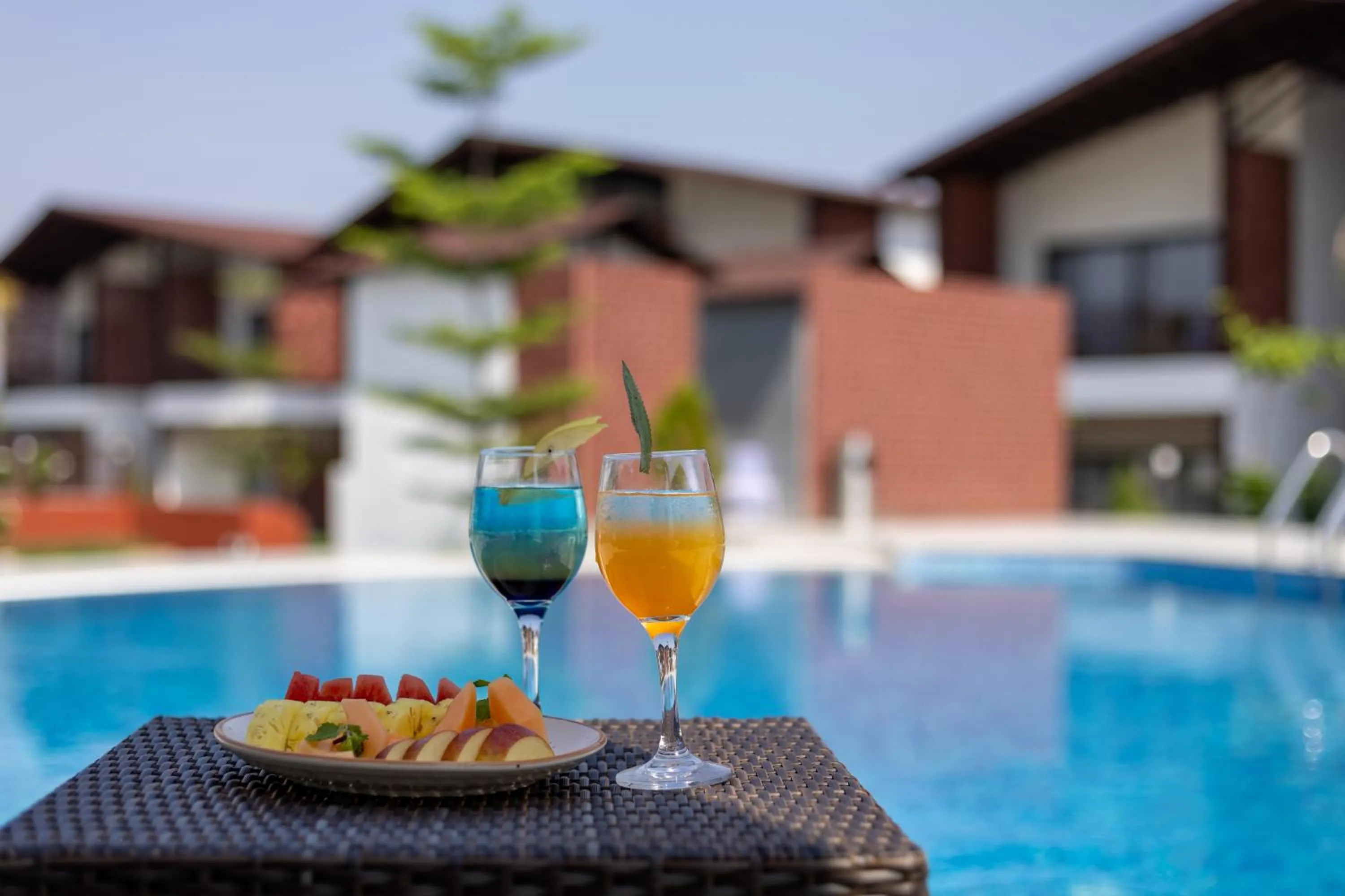 Pool view in Evoke Dholavira