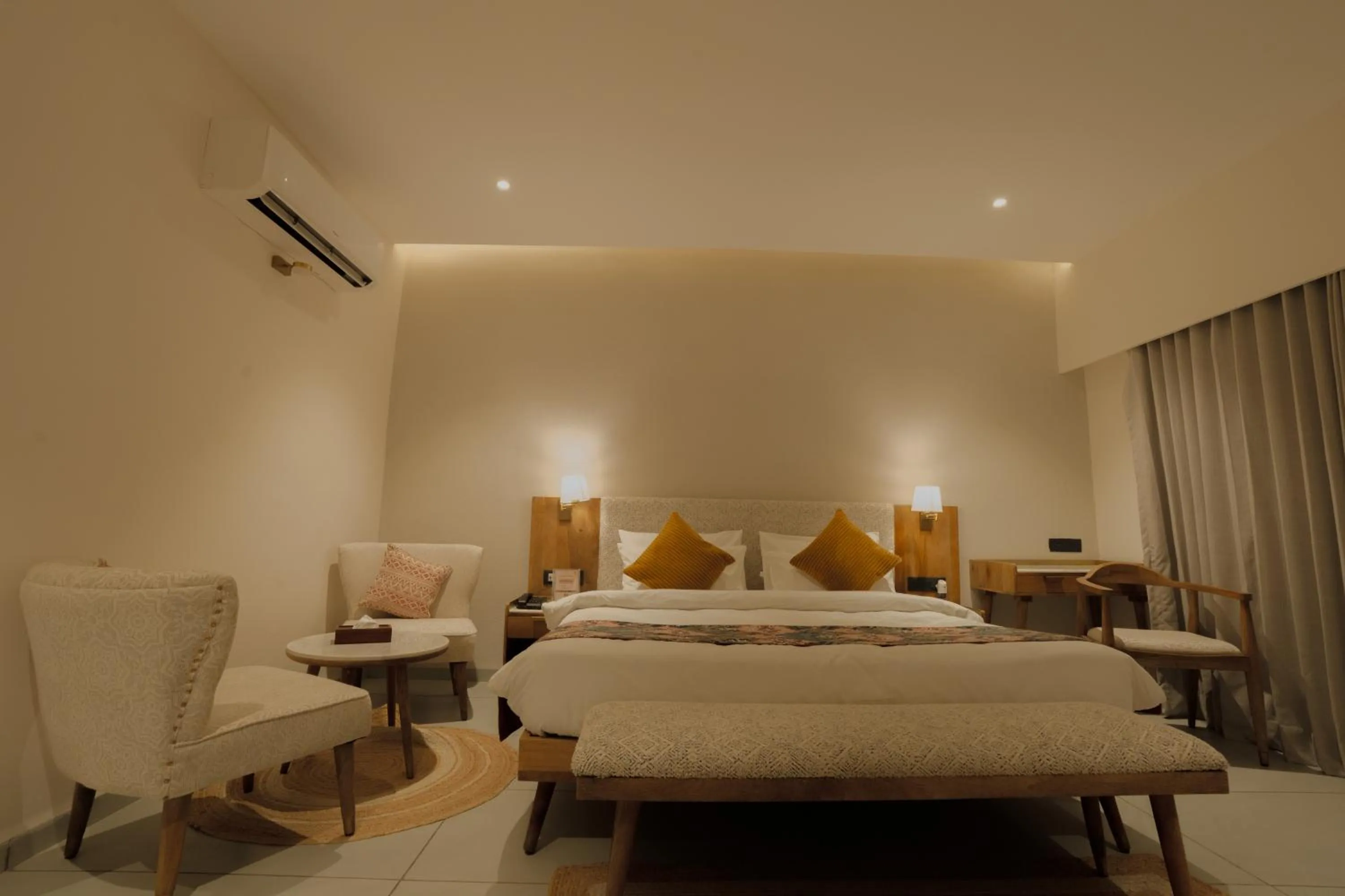 Bedroom, Bed in Evoke Dholavira