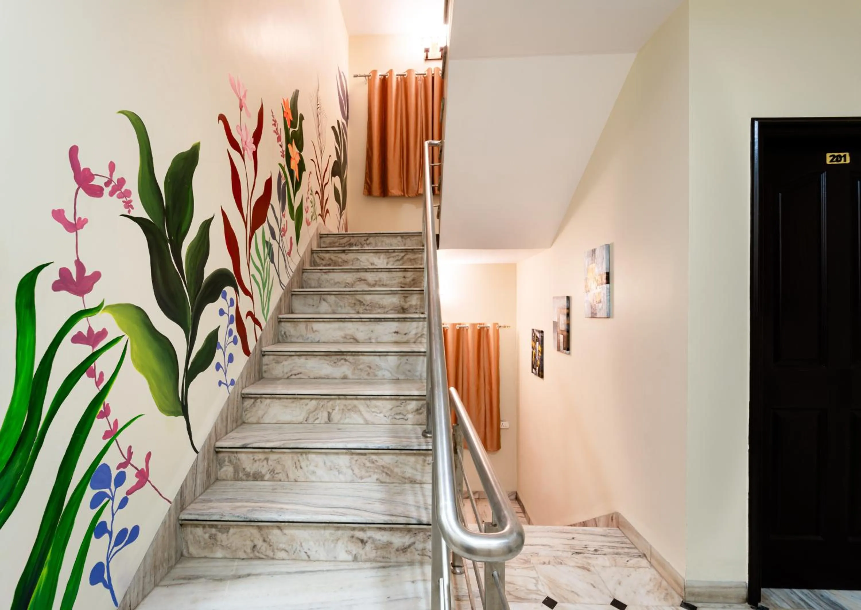 Property building in Hotel Posada