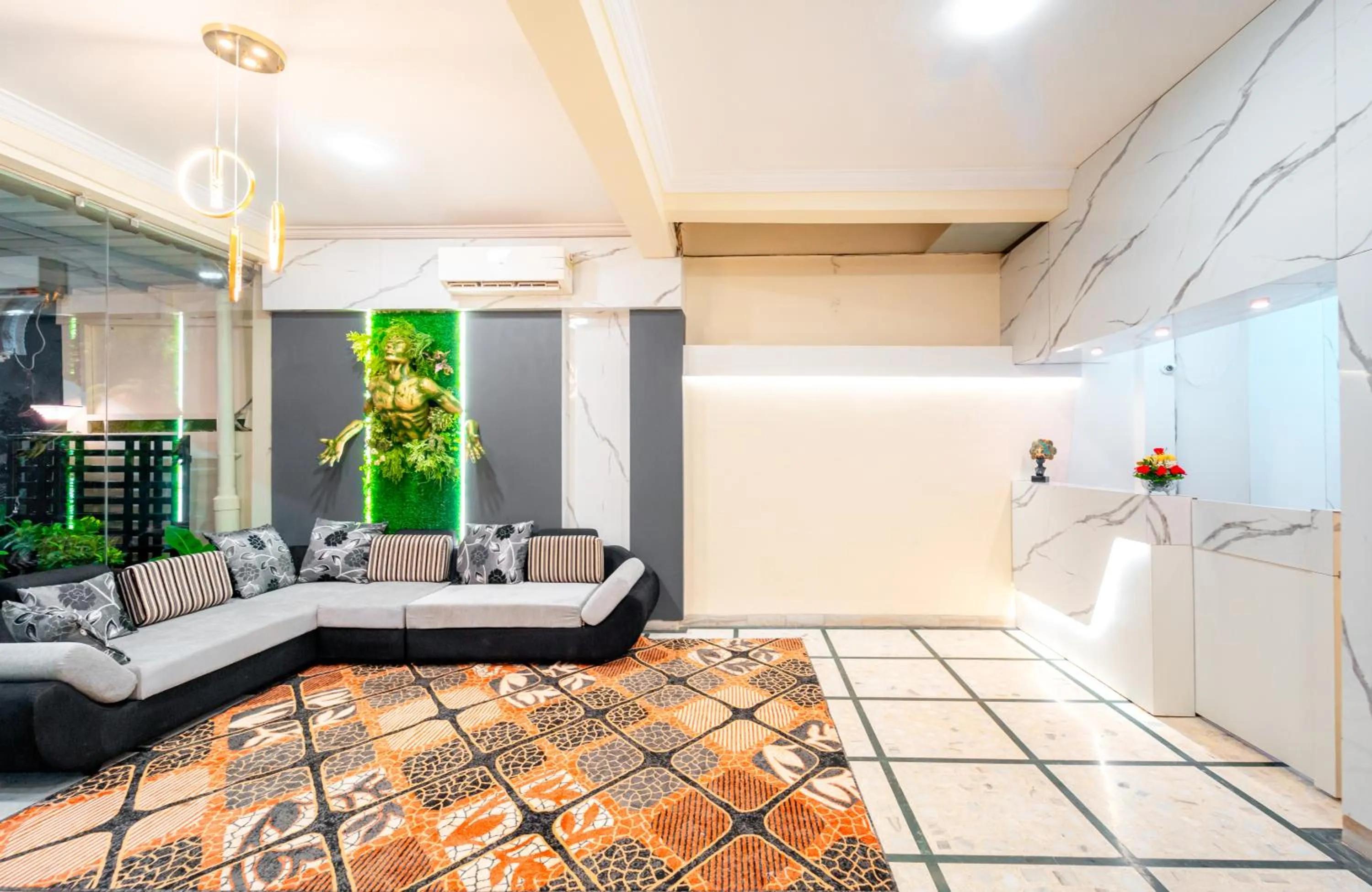 Lobby or reception in Hotel Posada